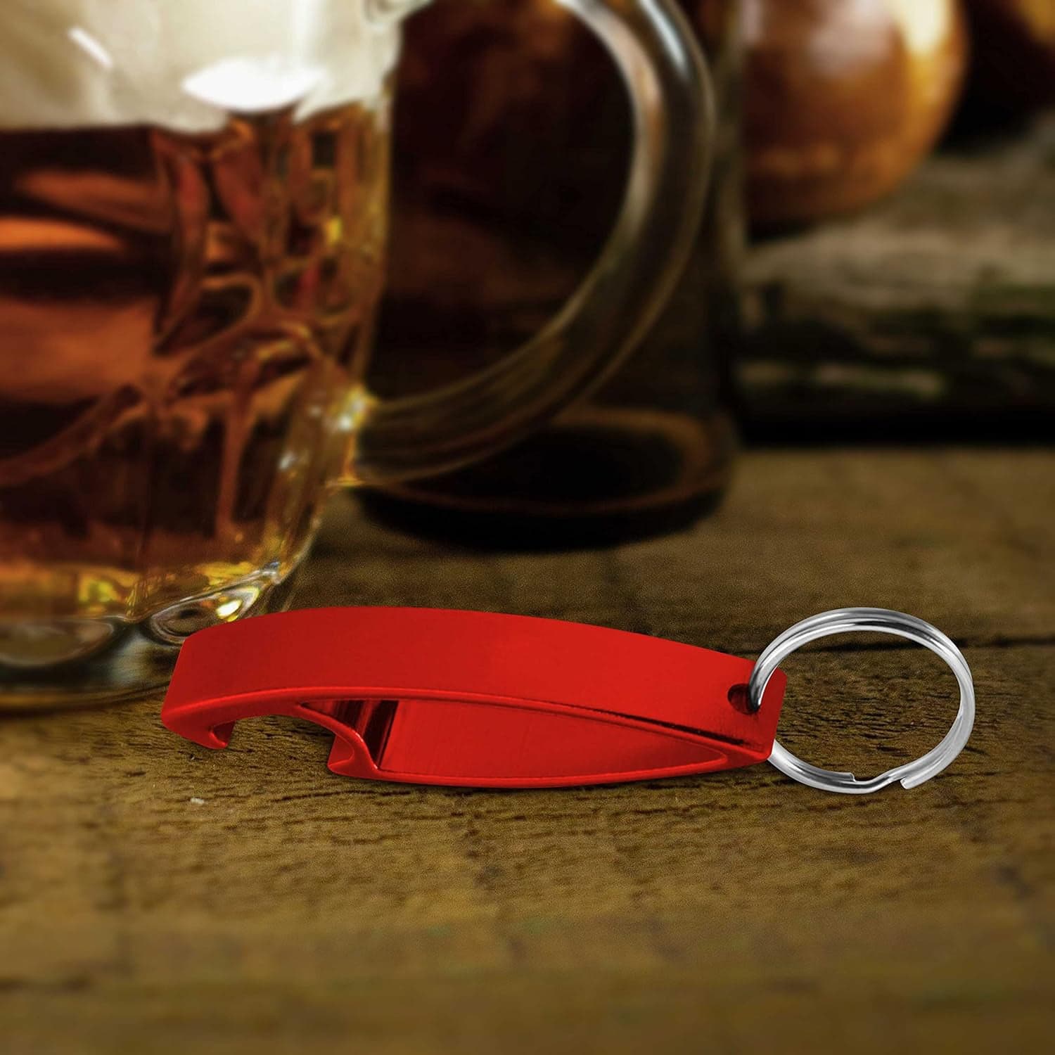 2 In 1 Compact Metal Bottle Opener With Keyring 1 Pc thumbnail 7