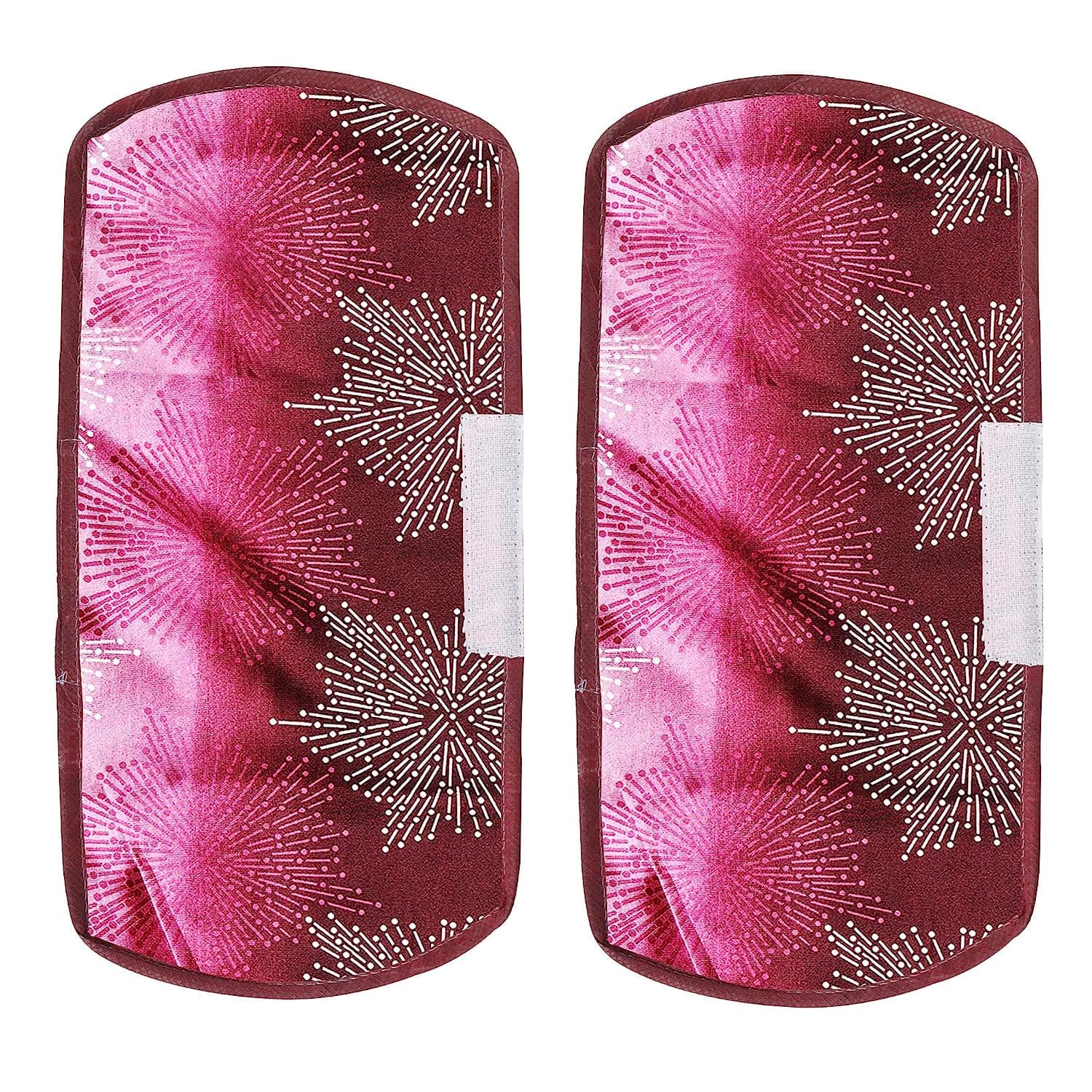 Fridge Cover Handle Cover Polyester High Material Cover For All Fridge Handle Use ( Set Of 2 Pcs ) Multi Design thumbnail 4