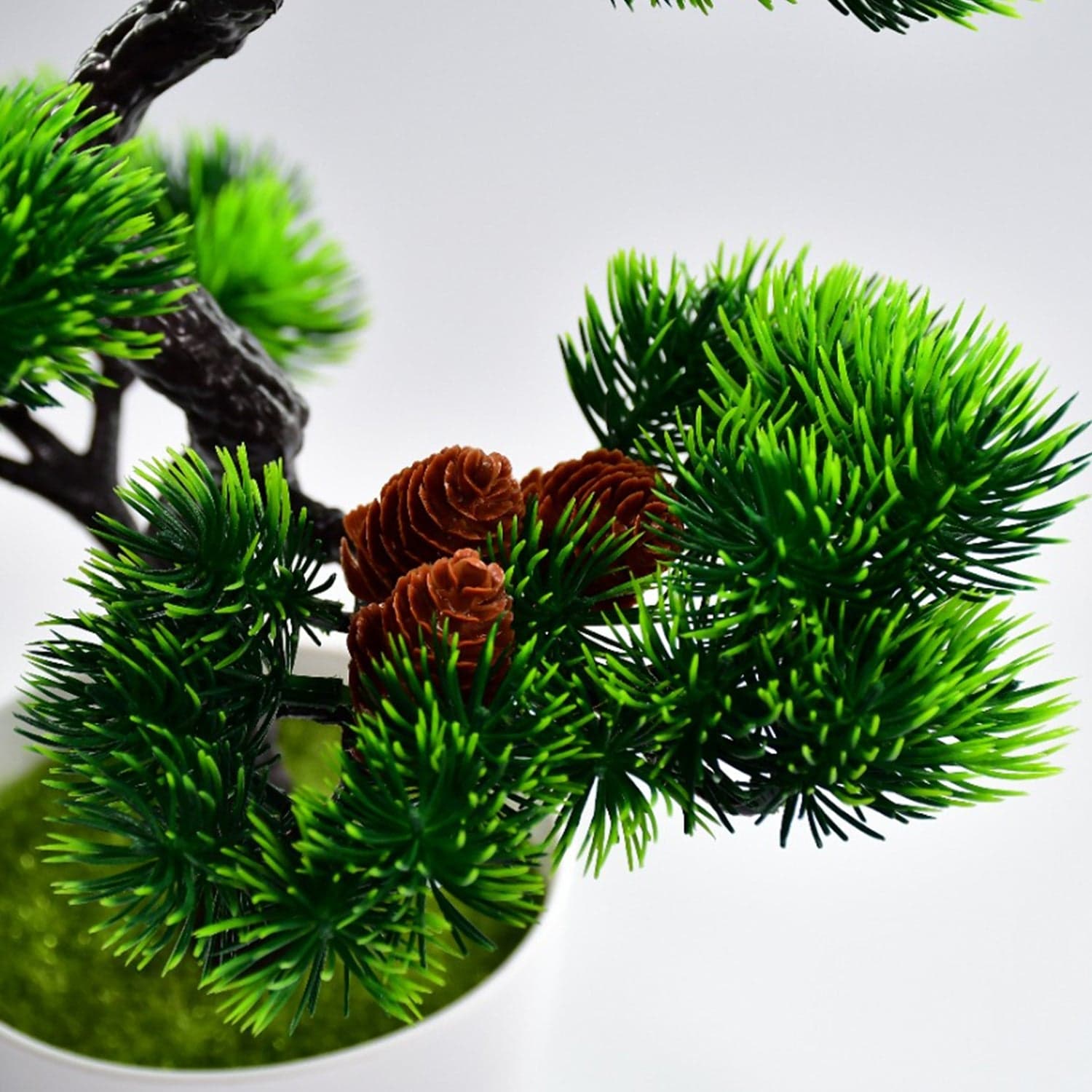 Artificial Potted Plant with Round Pot thumbnail 6