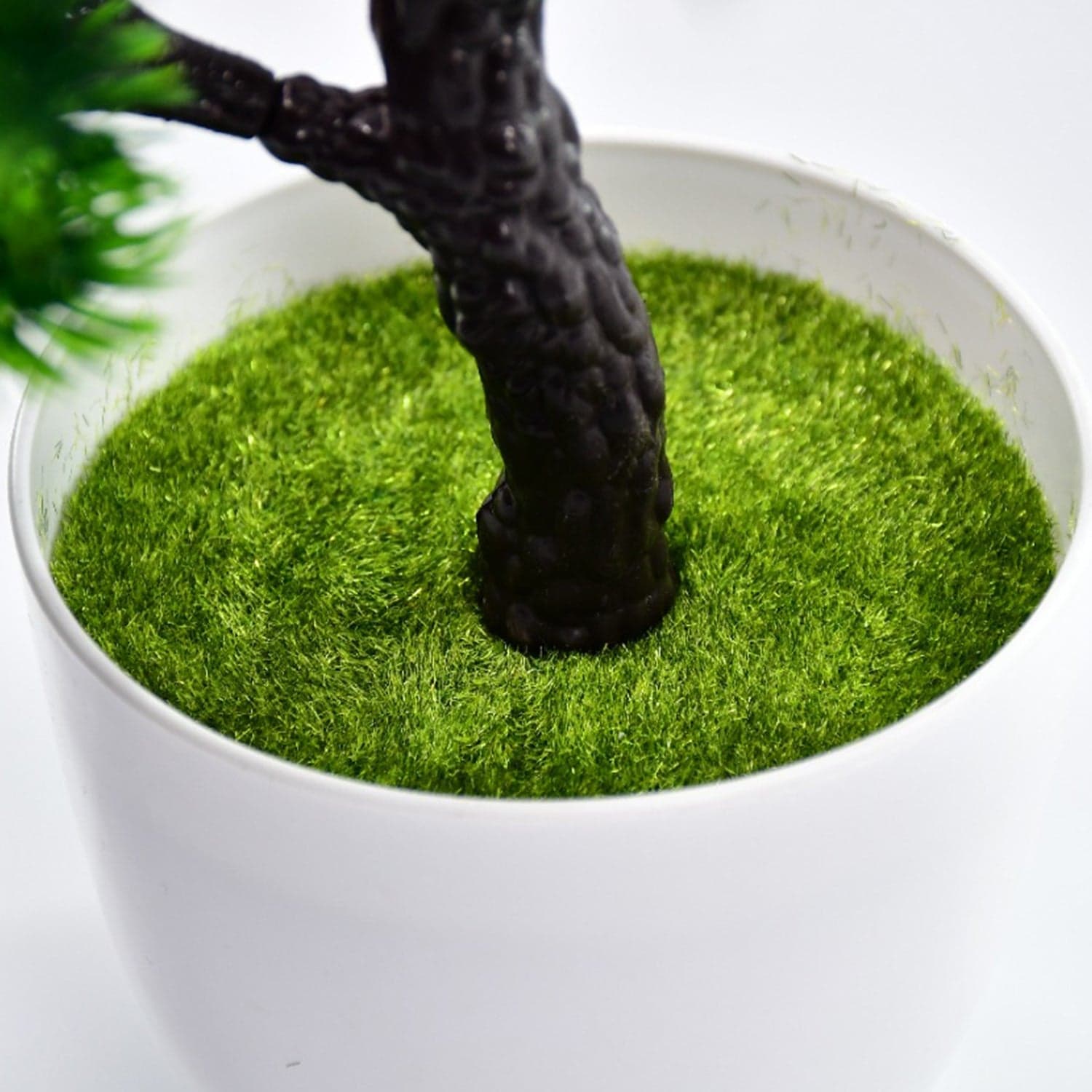 Artificial Potted Plant with Round Pot thumbnail 7