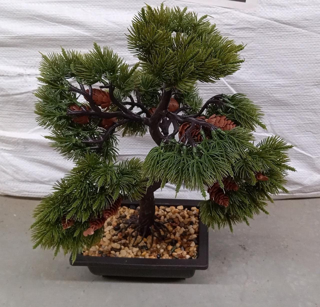 Artificial Potted Plant with Square Pot thumbnail 8