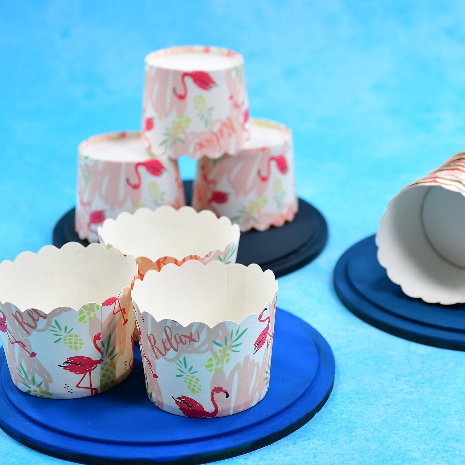 Multi Color Printed Disposable Paper Cups for Tea / Coffee (25 Pcs Set) thumbnail 7