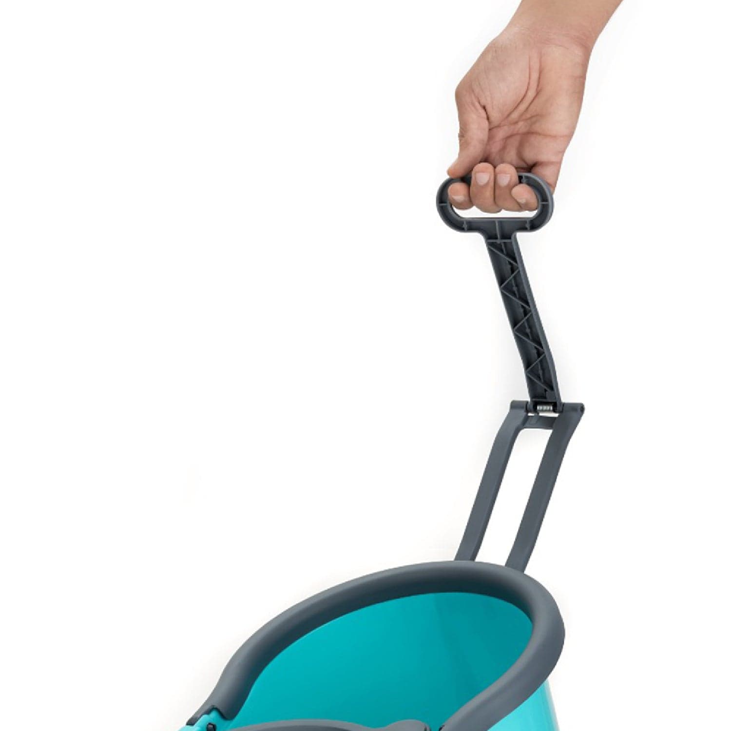 Quick Spin Mop With Steel Spin, Bucket Floor Cleaning, Easy Wheels & Big Bucket, Floor Cleaning Mop With Bucket ID-4942 thumbnail 6