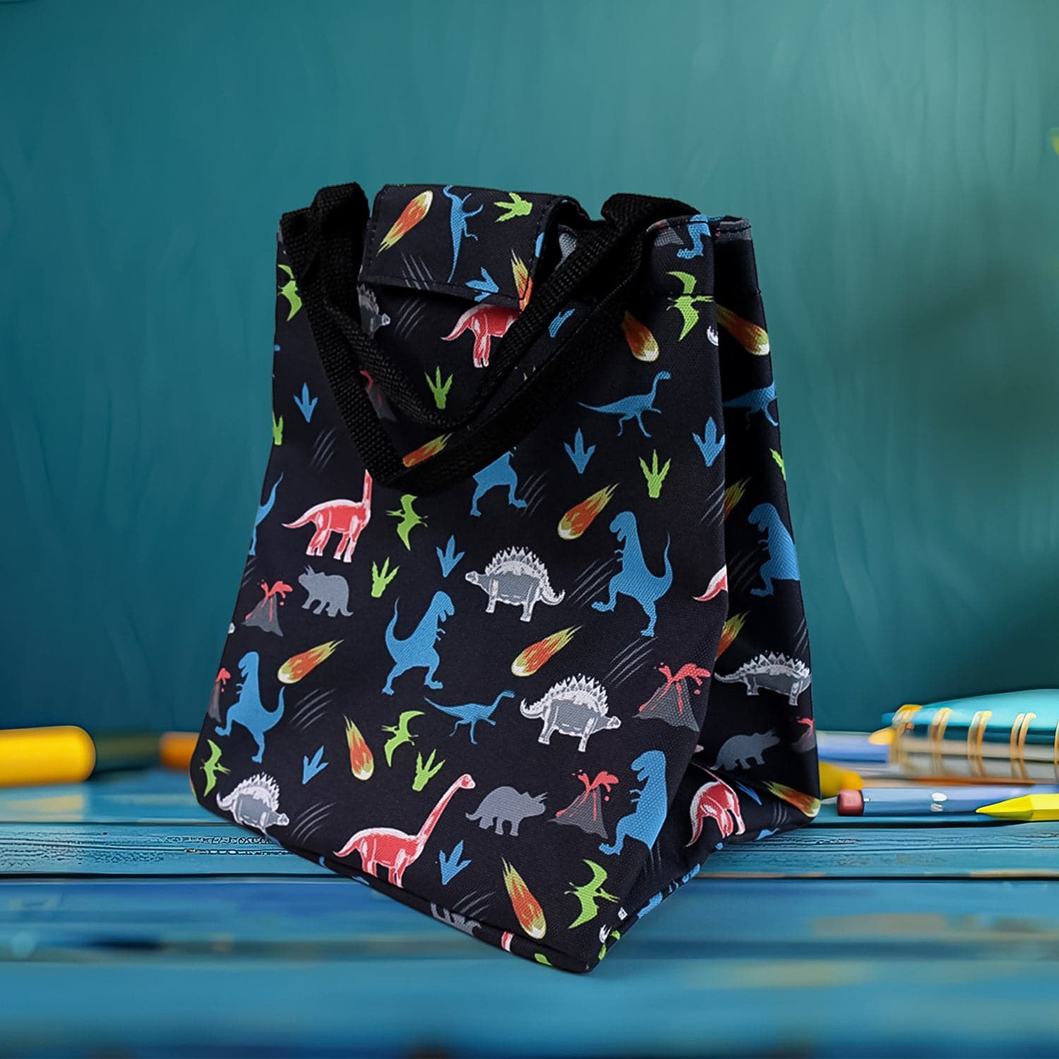 Simple Large-Capacity Lunchbox Bag, Portable Lunch Bag, Insulation Bag thumbnail 3