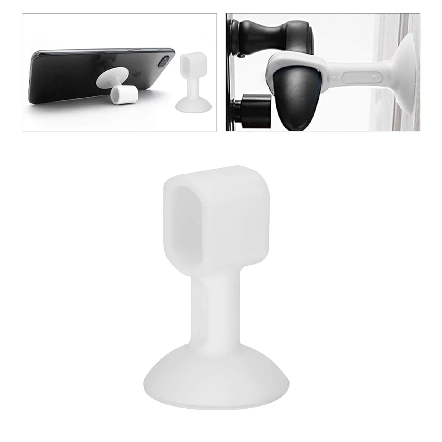 Self-Sucking Silicone Door Stopper (1 Pc / Mix Color) thumbnail 3