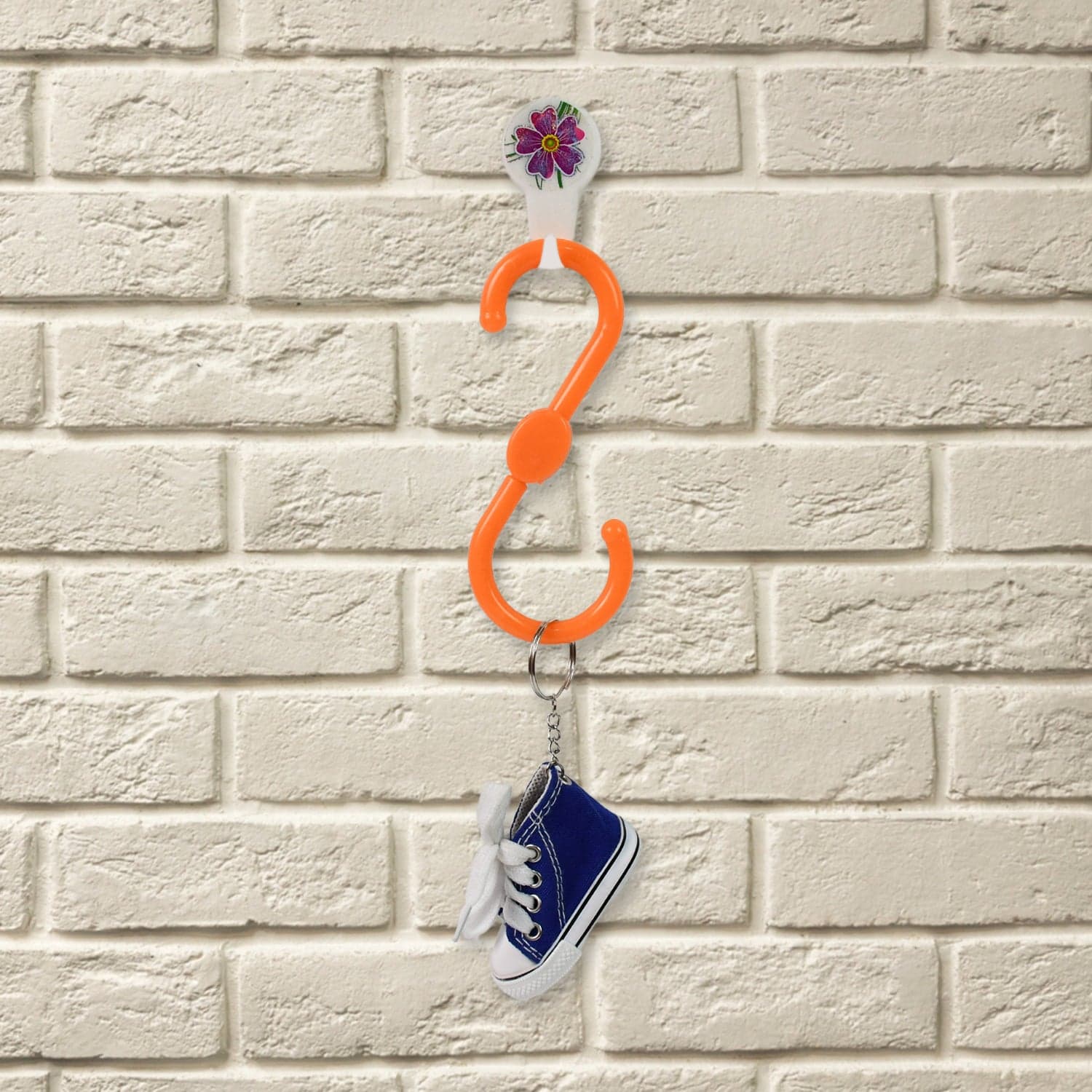 S Shape Plastic Hooks Hanger for Hanging Cloth (3 Pcs Set) thumbnail 3