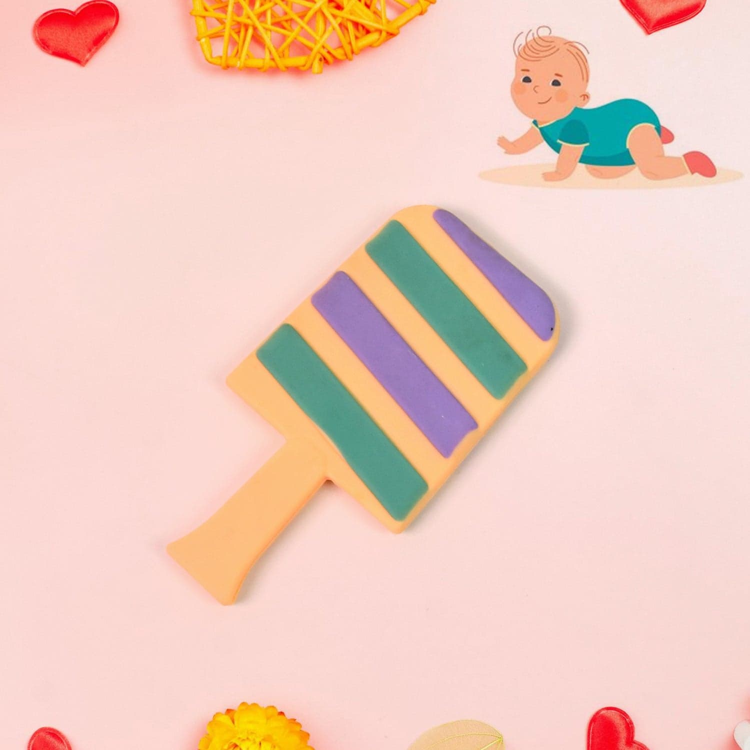 Silicone Candy Shape Teether for Baby (1 Pc) thumbnail 3