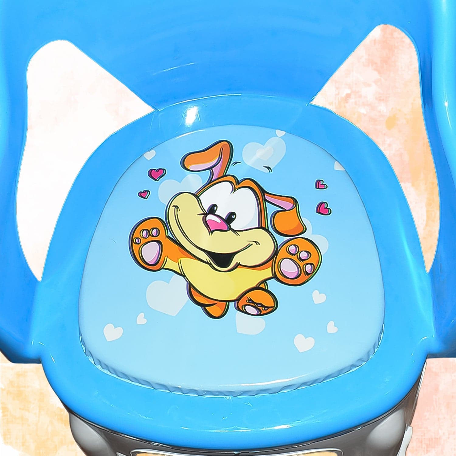 Plastic Multipurpose Strong and Durable Baby Chair with Cushion Base (1 Pc) thumbnail 5
