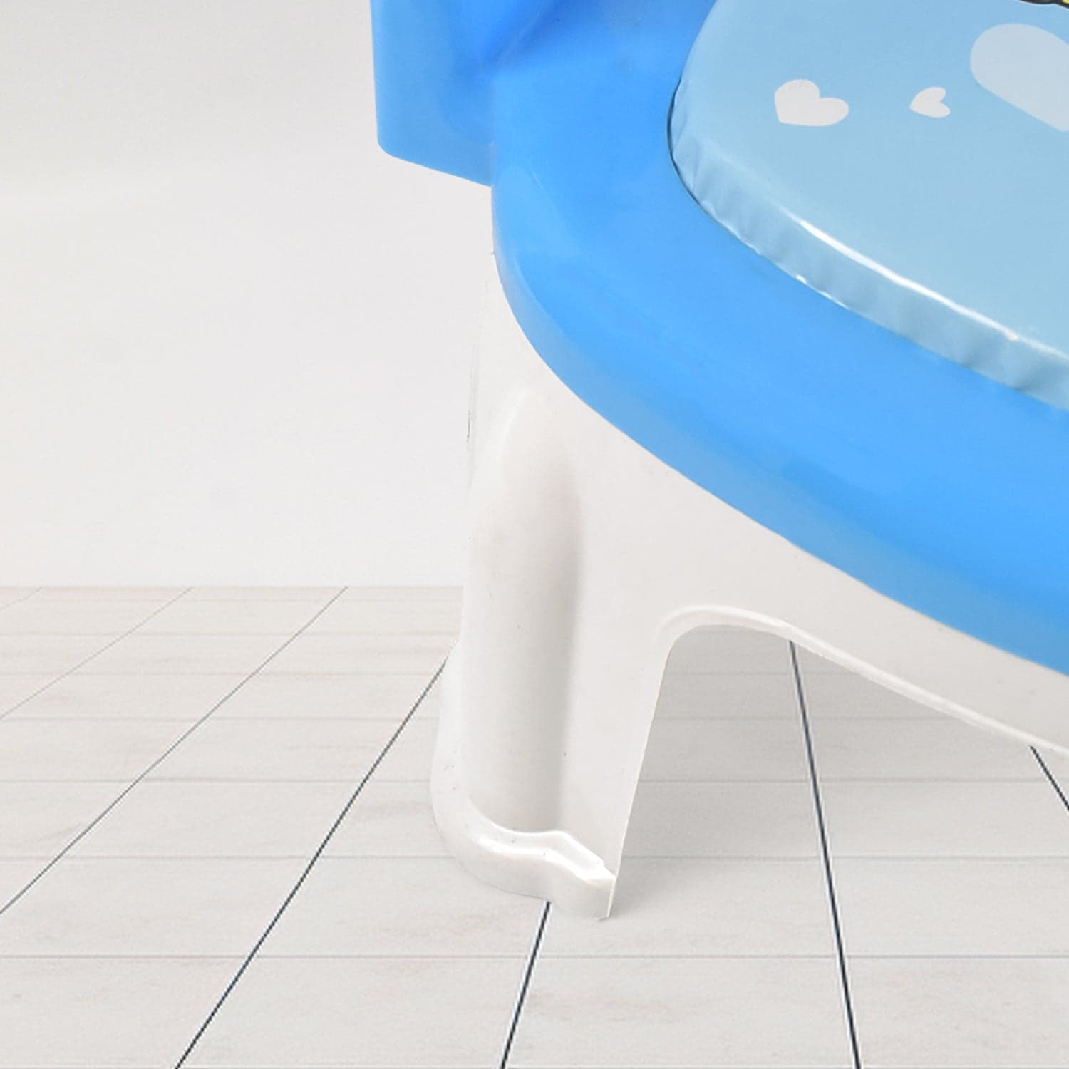 Plastic Multipurpose Strong and Durable Baby Chair with Cushion Base (1 Pc) thumbnail 6