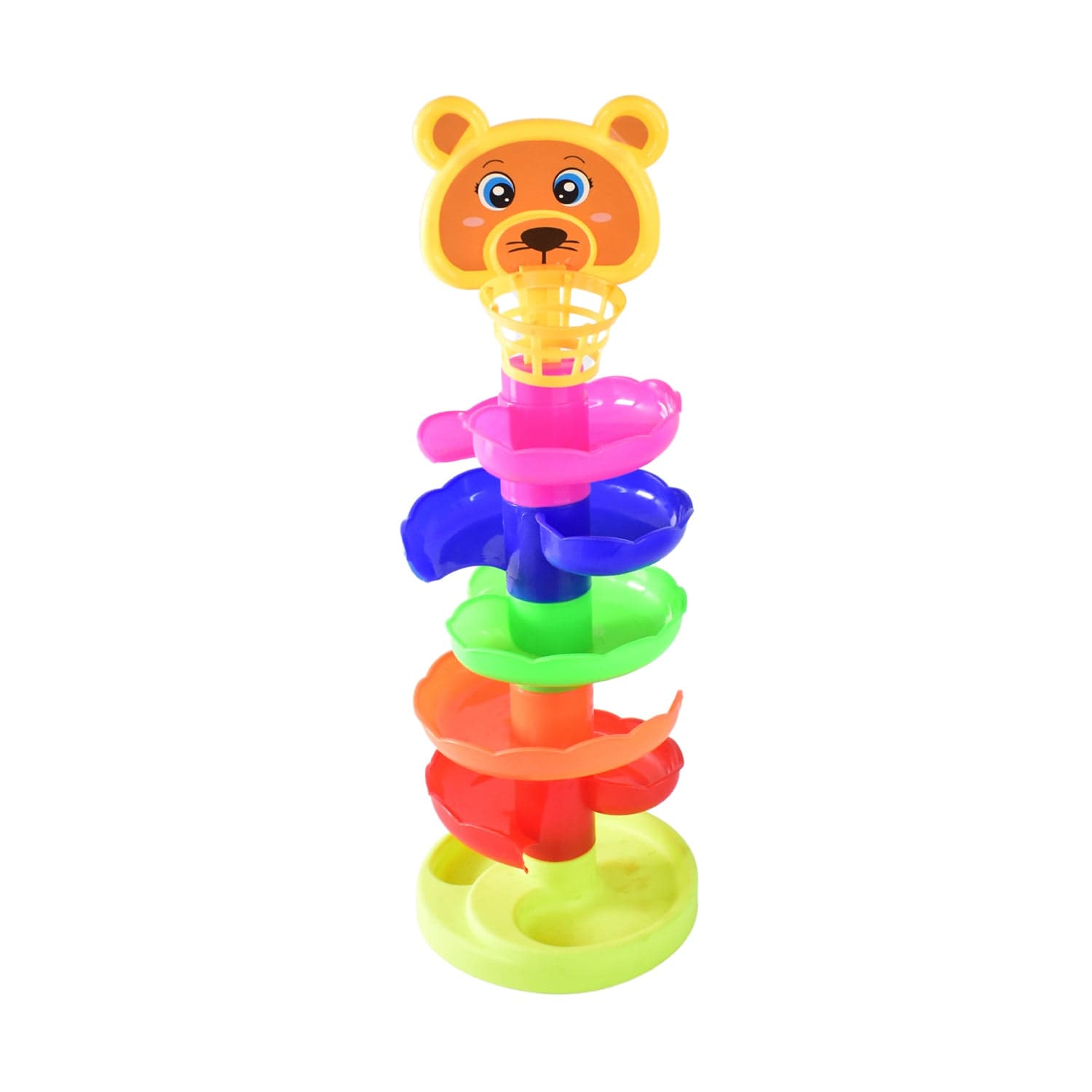 5 Layer Ball Drop and Roll Swirling Tower Educational Toy (1 Pc) thumbnail 5