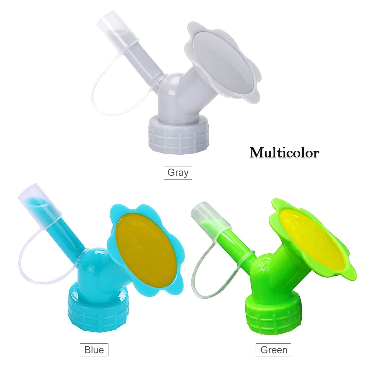 2-In-1 Bottle Cap Sprinkler - Dual Head Watering Spout thumbnail 8