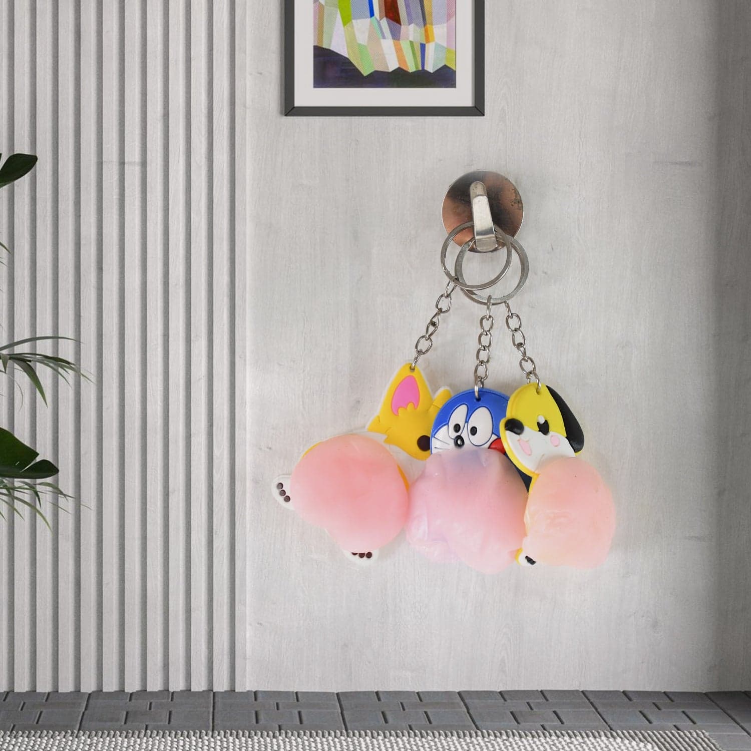 Cartoon Animal Keychain 1 Pc thumbnail 2