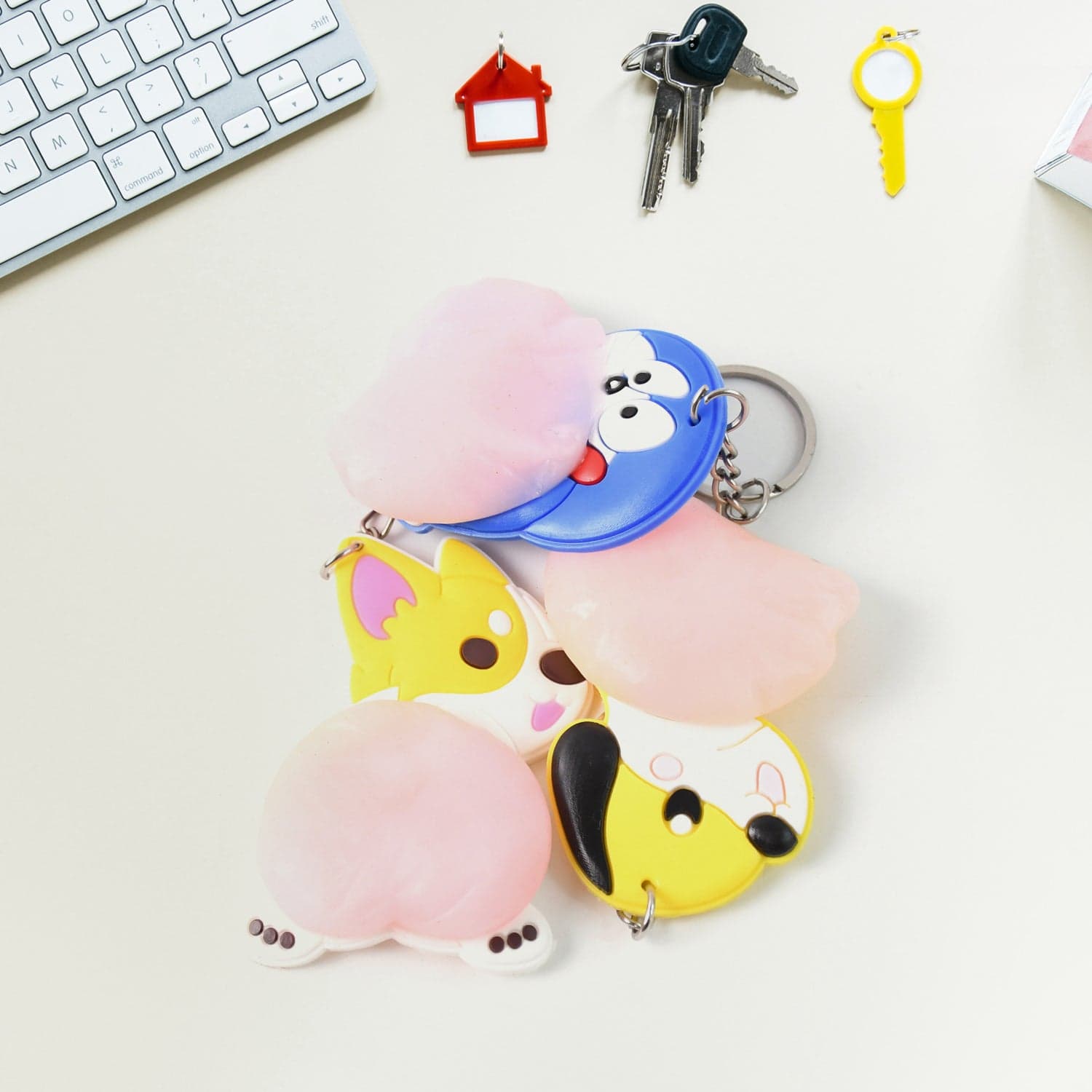 Cartoon Animal Keychain 1 Pc thumbnail 4