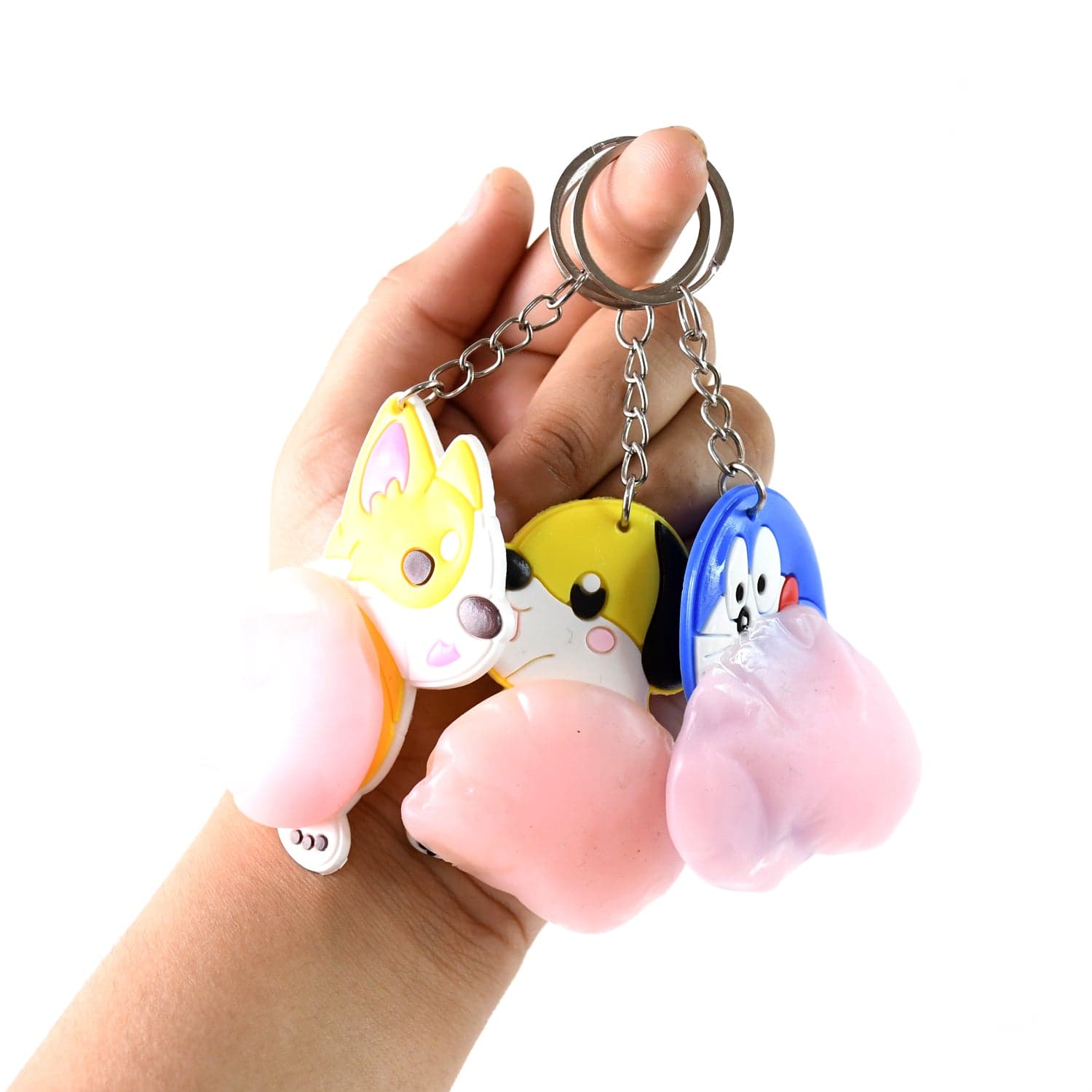Cartoon Animal Keychain 1 Pc thumbnail 5