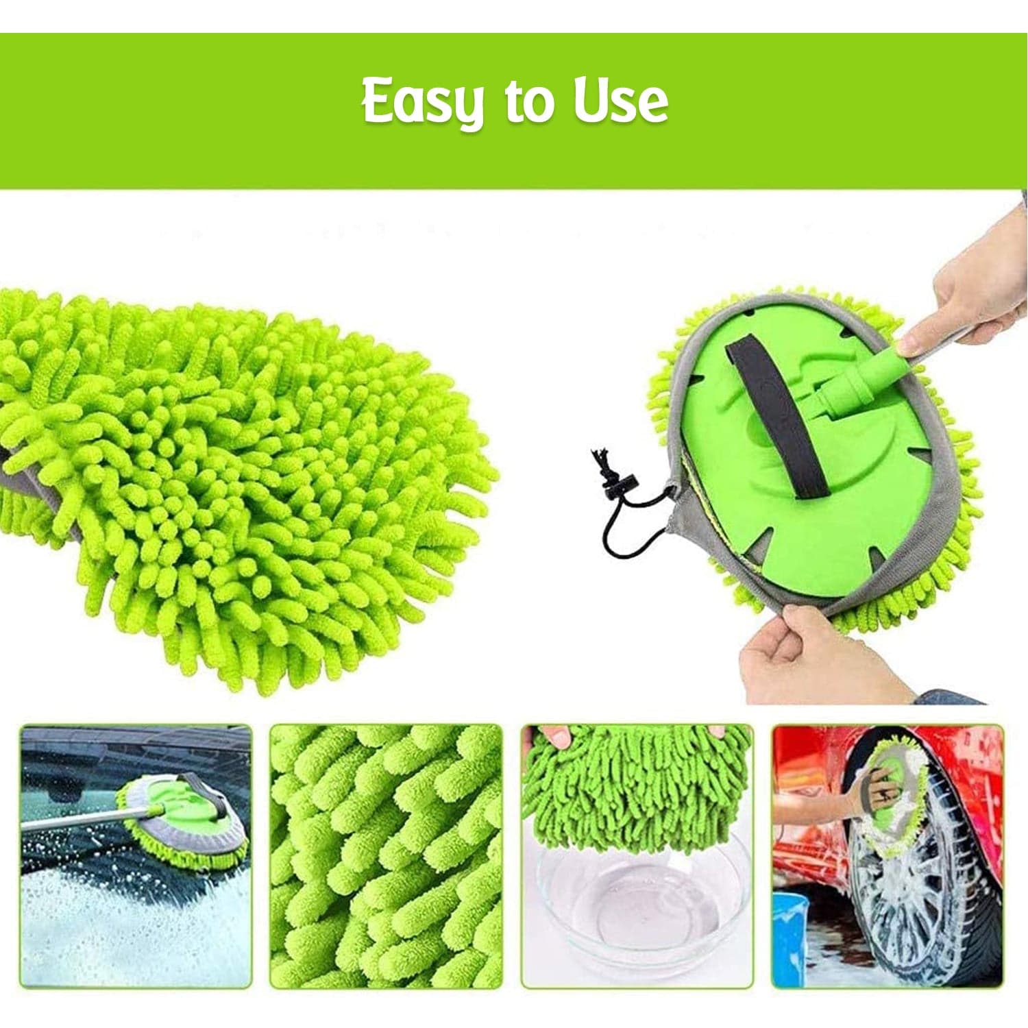Car Duster Microfiber Flexible Duster Car Wash | Car Cleaning Accessories | Microfiber | Brush | Dry / Wet Home thumbnail 10