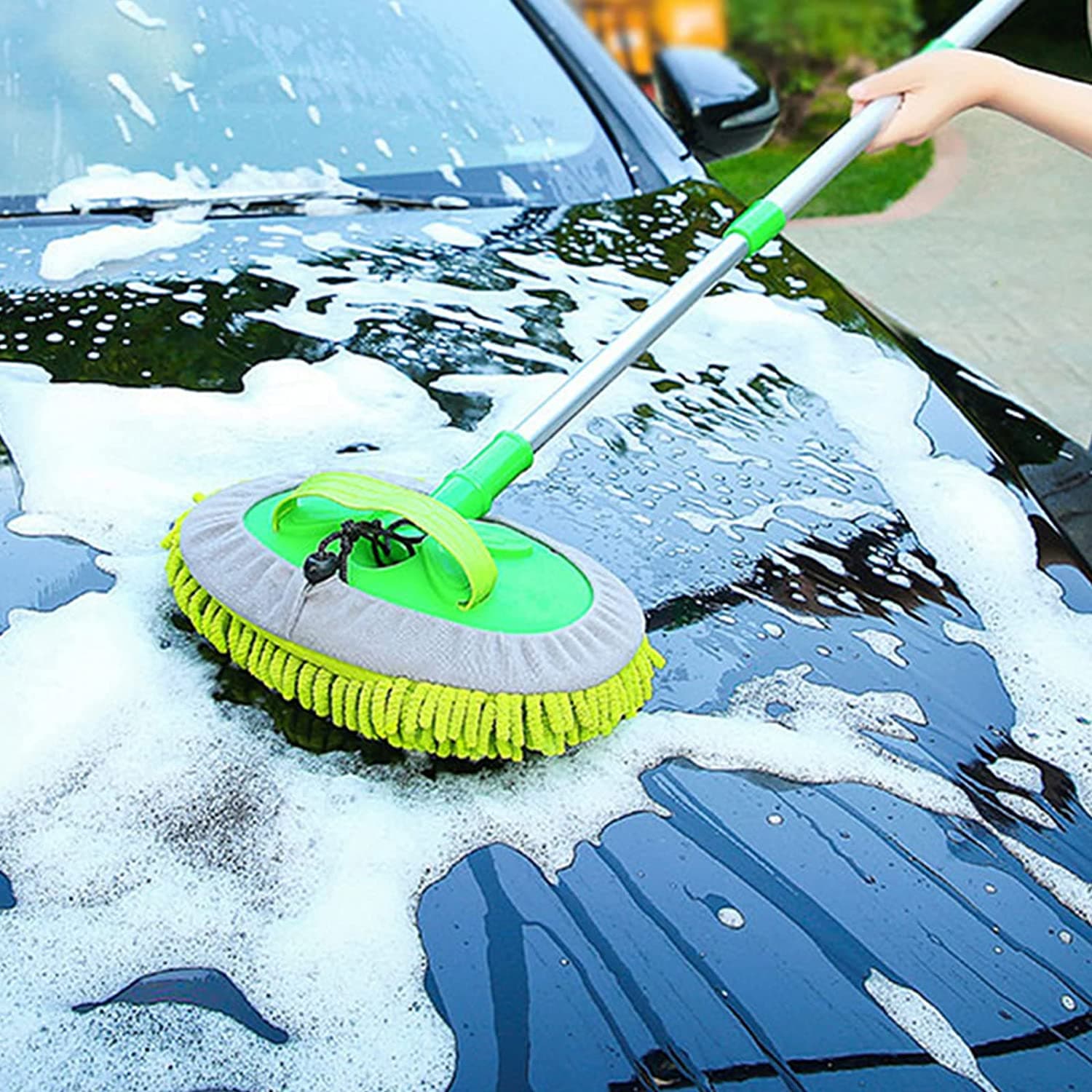 Car Duster Microfiber Flexible Duster Car Wash | Car Cleaning Accessories | Microfiber | Brush | Dry / Wet Home thumbnail 11
