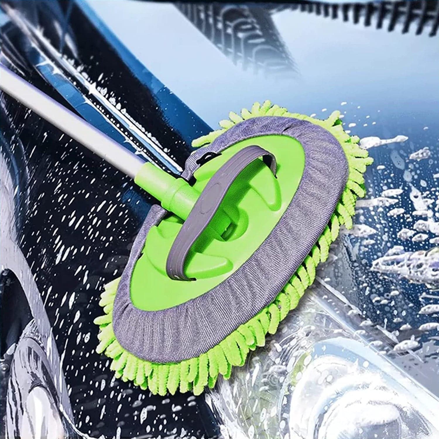 Car Duster Microfiber Flexible Duster Car Wash | Car Cleaning Accessories | Microfiber | Brush | Dry / Wet Home thumbnail 3