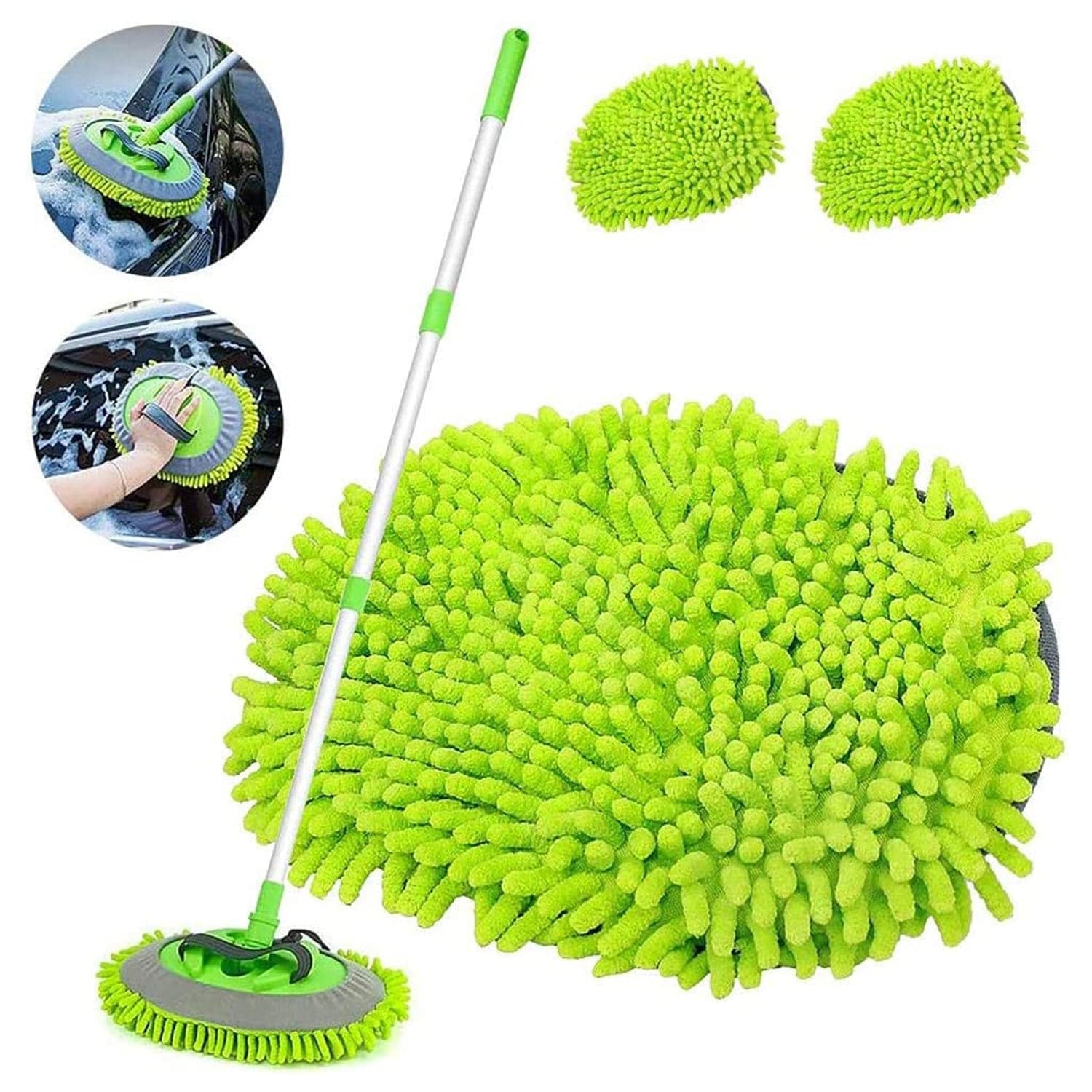 Car Duster Microfiber Flexible Duster Car Wash | Car Cleaning Accessories | Microfiber | Brush | Dry / Wet Home thumbnail 4