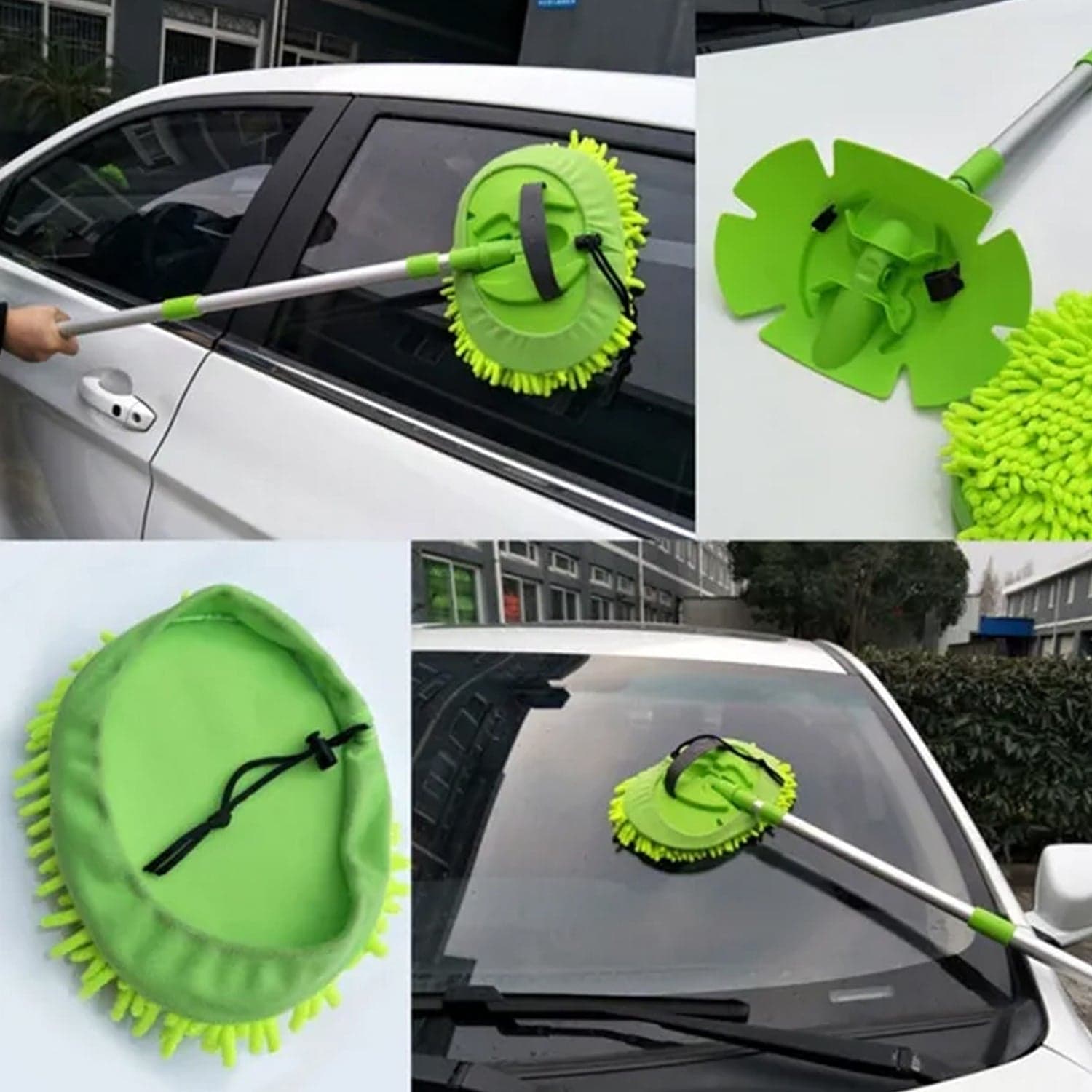Car Duster Microfiber Flexible Duster Car Wash | Car Cleaning Accessories | Microfiber | Brush | Dry / Wet Home thumbnail 7