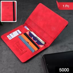 Premium Multifunction Travel Passport Holder Wallet 15X11Cm 1 Pc