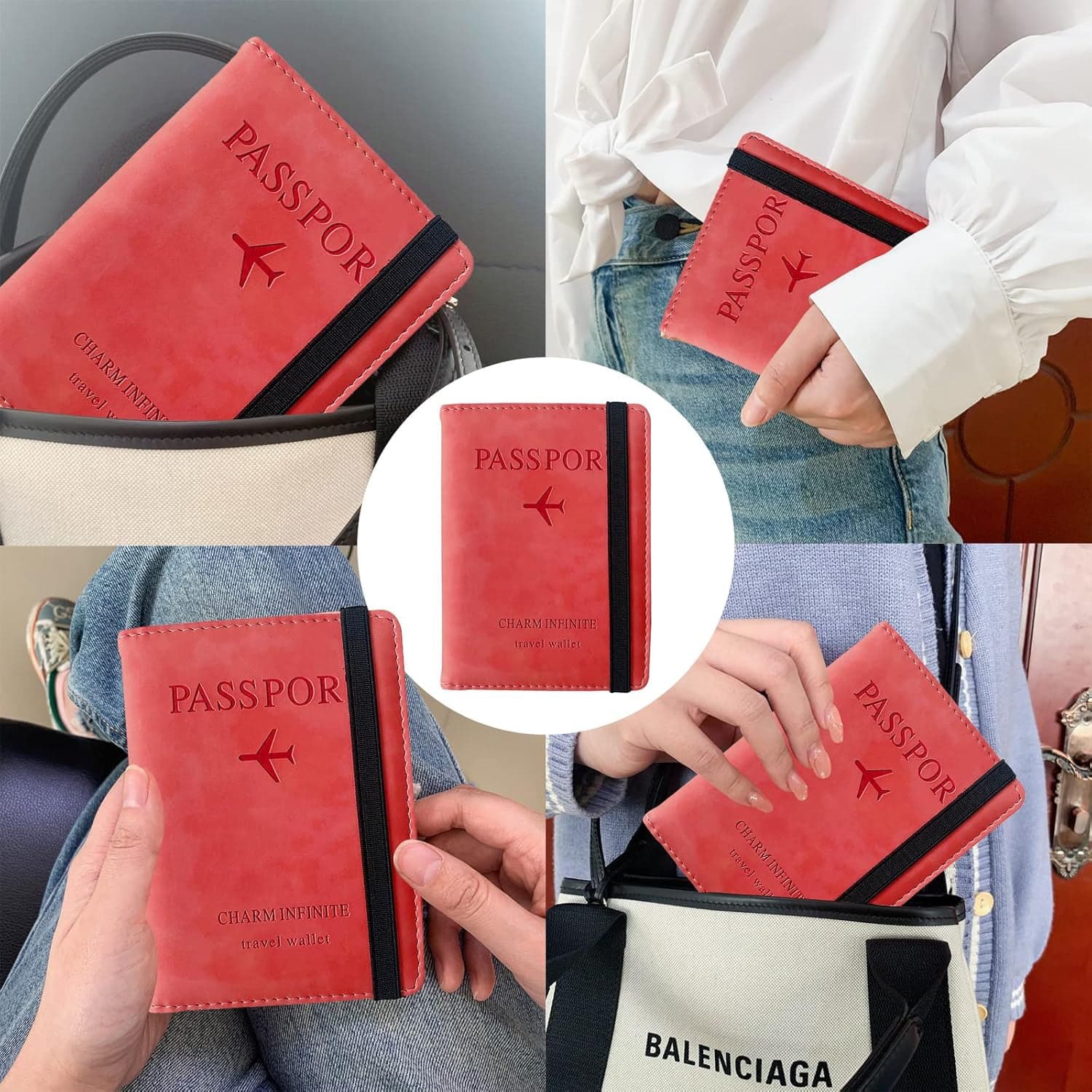 Premium Multifunction Travel Passport Holder Wallet 15X11Cm 1 Pc thumbnail 2