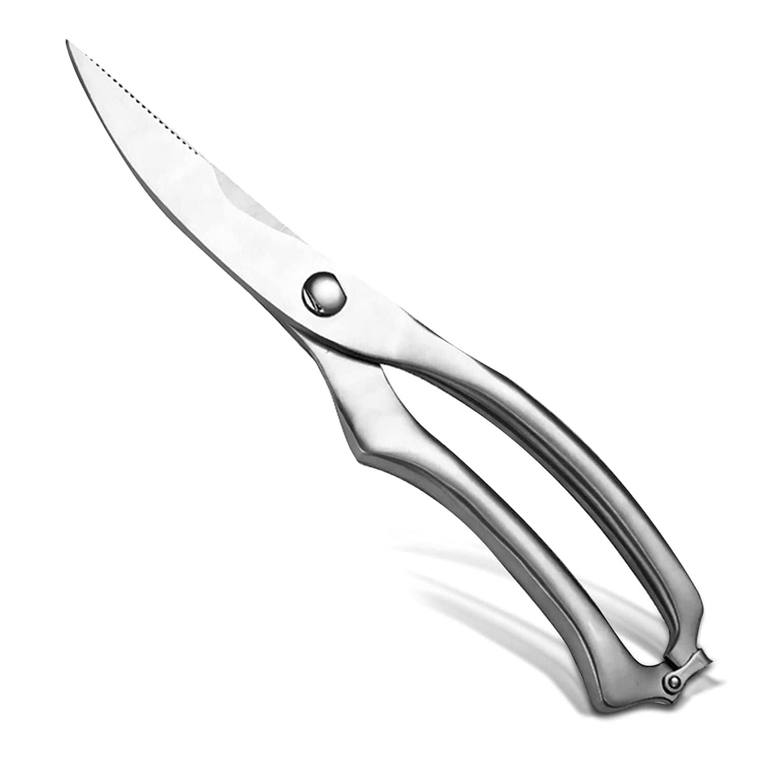 Heavy Duty Stainless Steel Poultry Shears, Premium Ultra Sharp Spring-Loaded Kitchen thumbnail 4