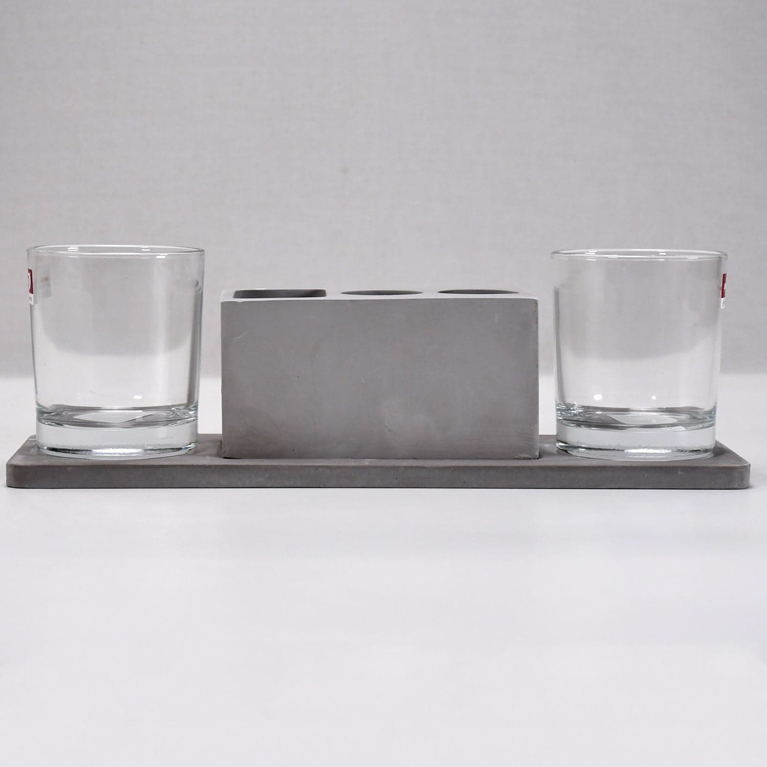 2 Wine Glasses & Marble Holder - Attractive Design for Hotels & Cafes thumbnail 6