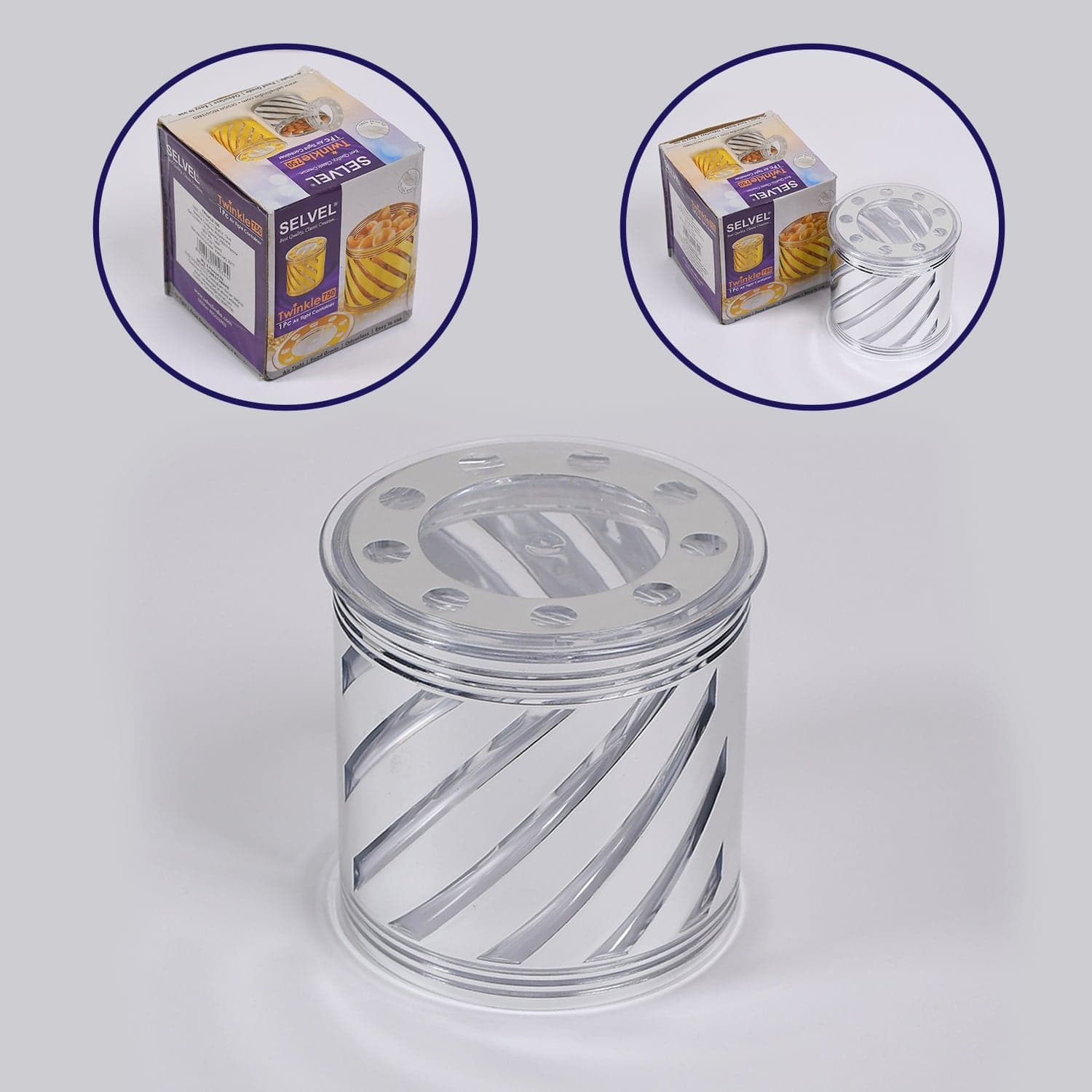 Dry Fruit Container , Storage Airtight Container For home & kitchen Use ( 750 ML ) thumbnail 7