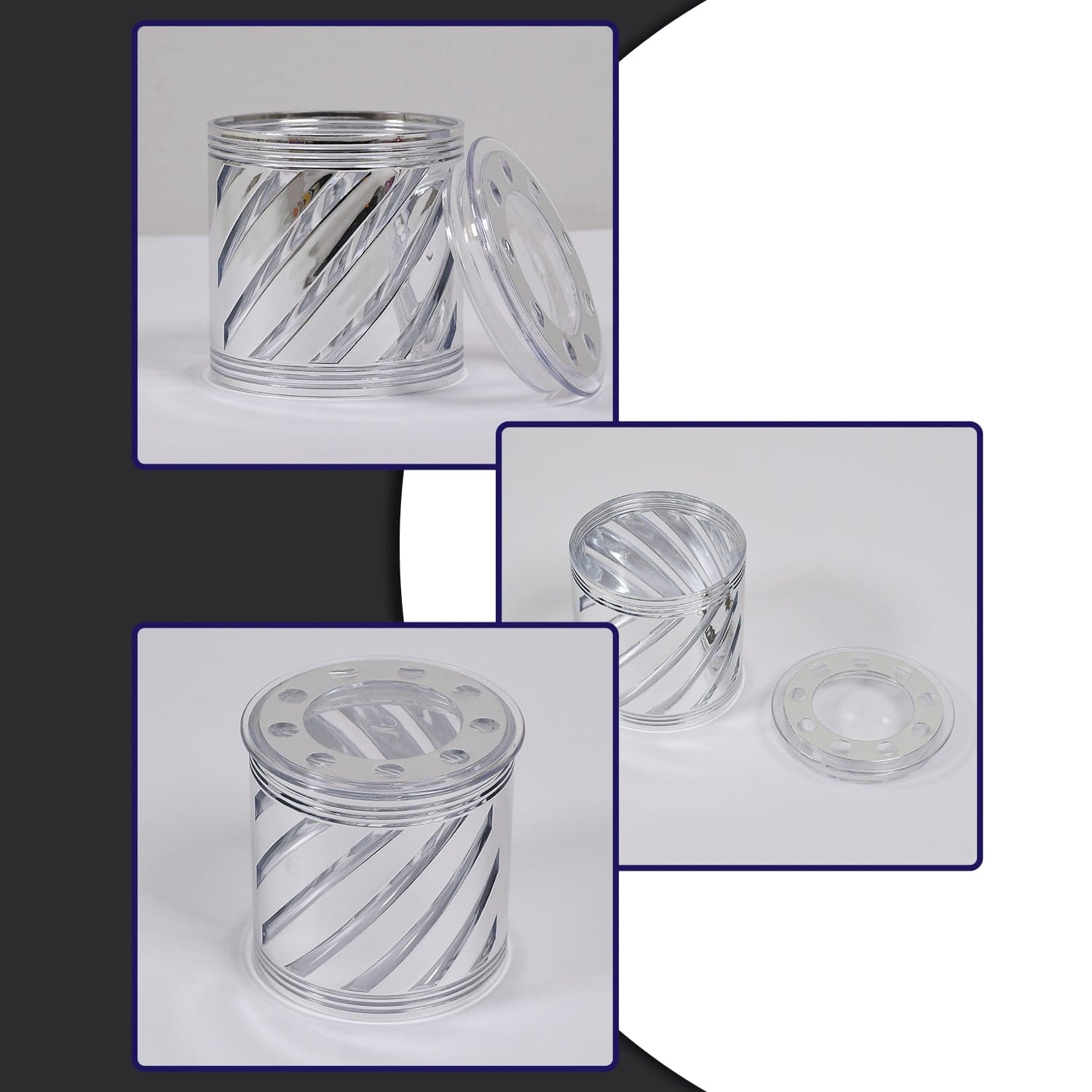 Dry Fruit Container , Storage Airtight Container For home & kitchen Use ( 750 ML ) thumbnail 8