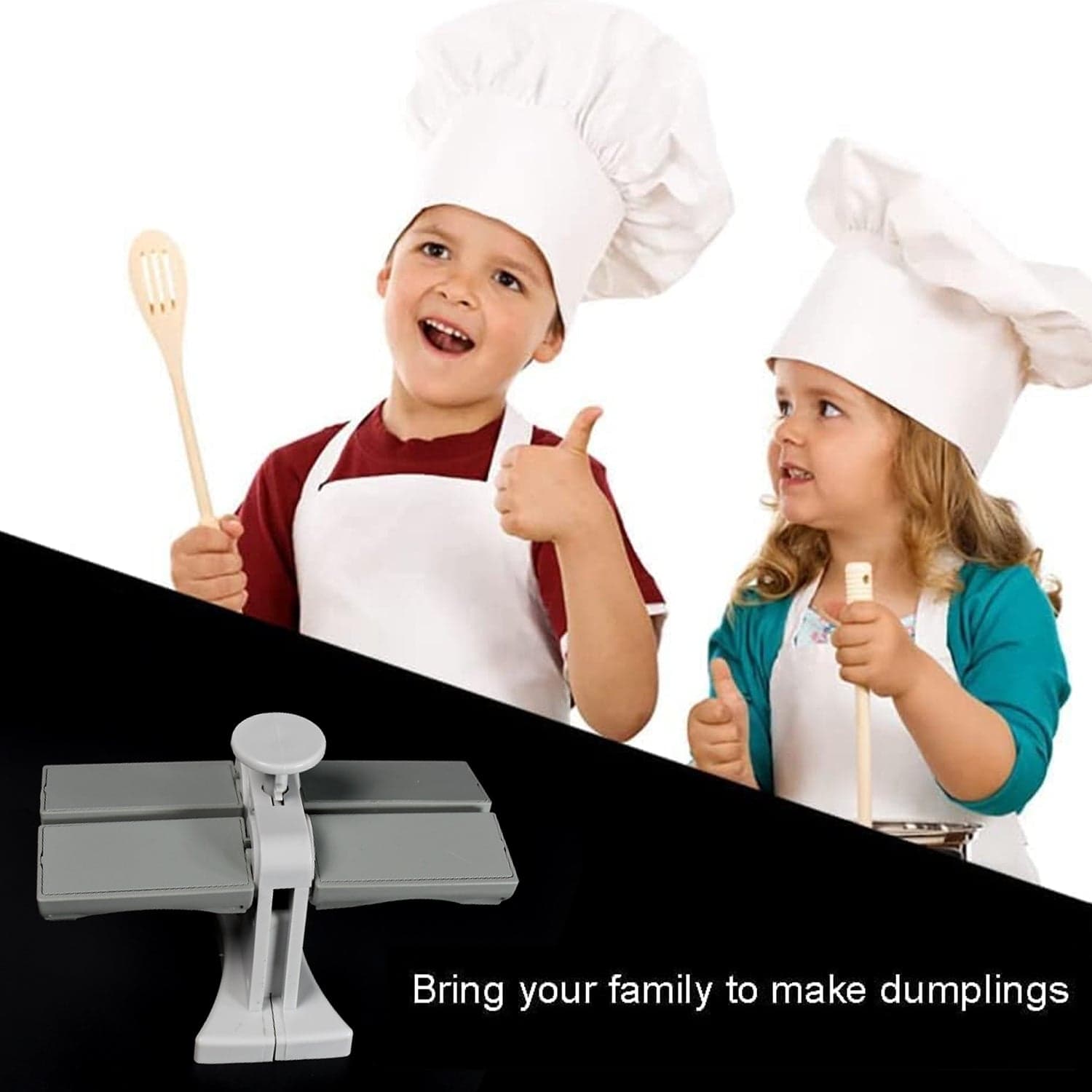 Double Head Dumpling Maker Mold Of Easy Tool For Making Dumplings thumbnail 5