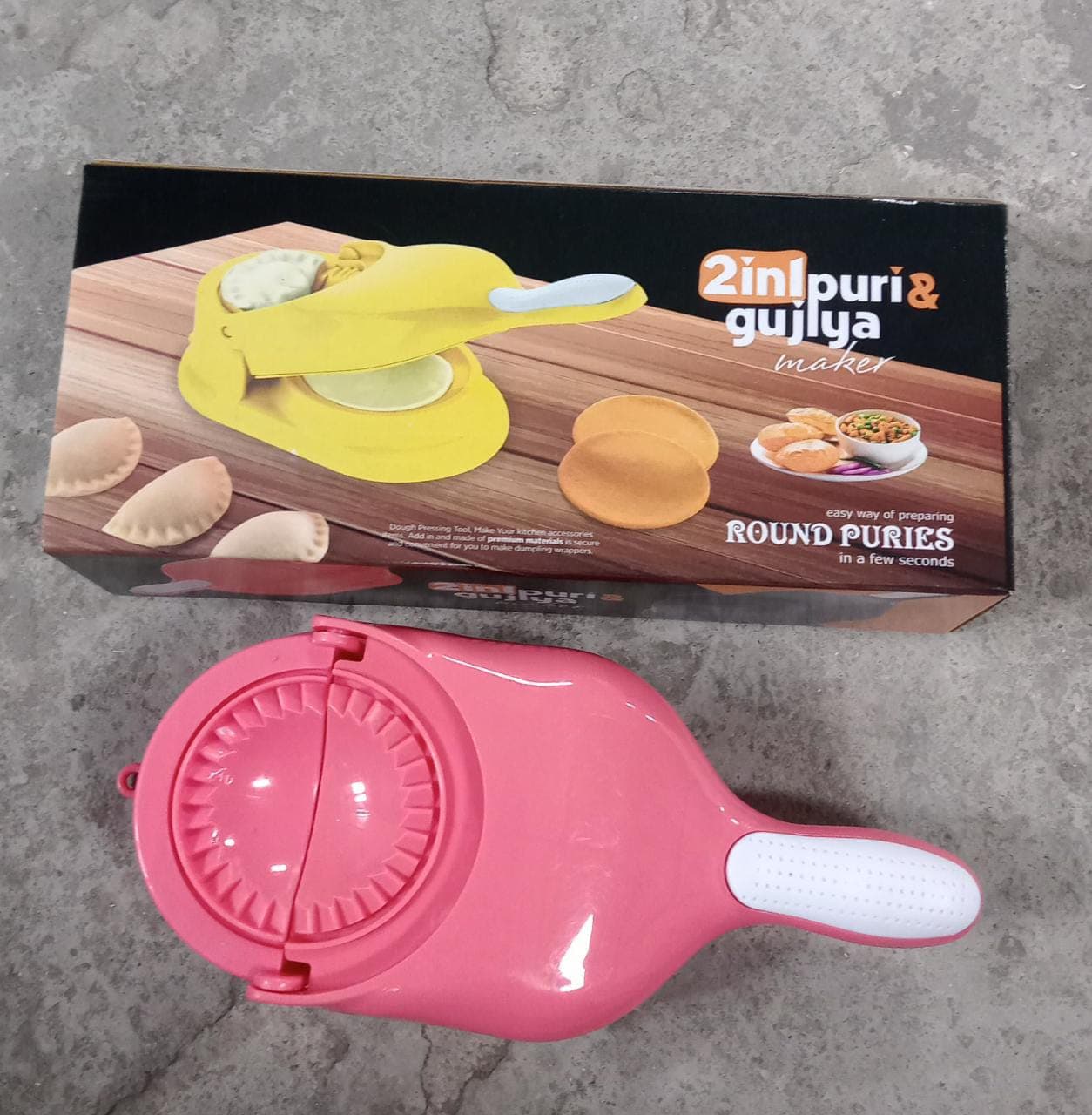 2-in-1 Dumpling Press Mould for Gujiya & Momos thumbnail 11