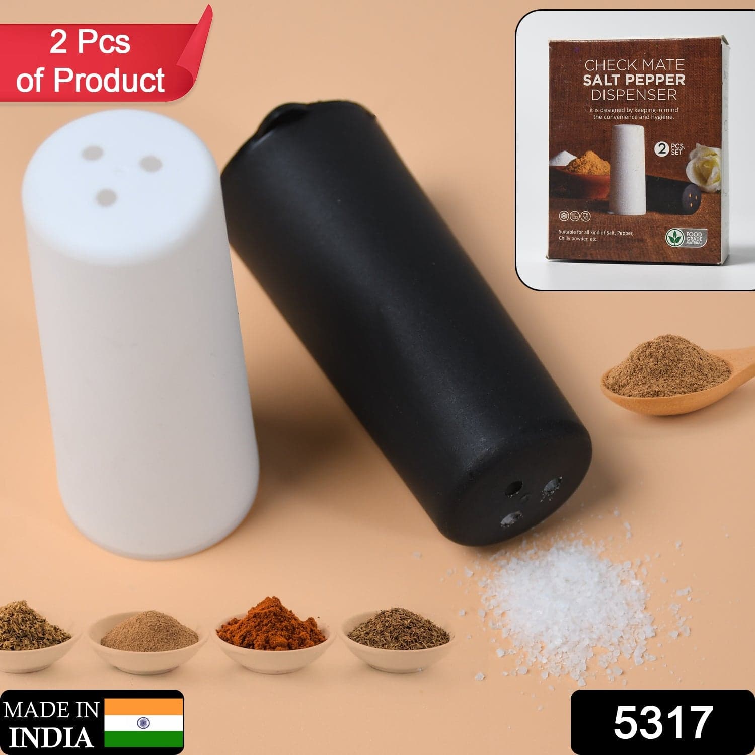 2 Pcs Spice Holder for Home & Hotel Use thumbnail 2