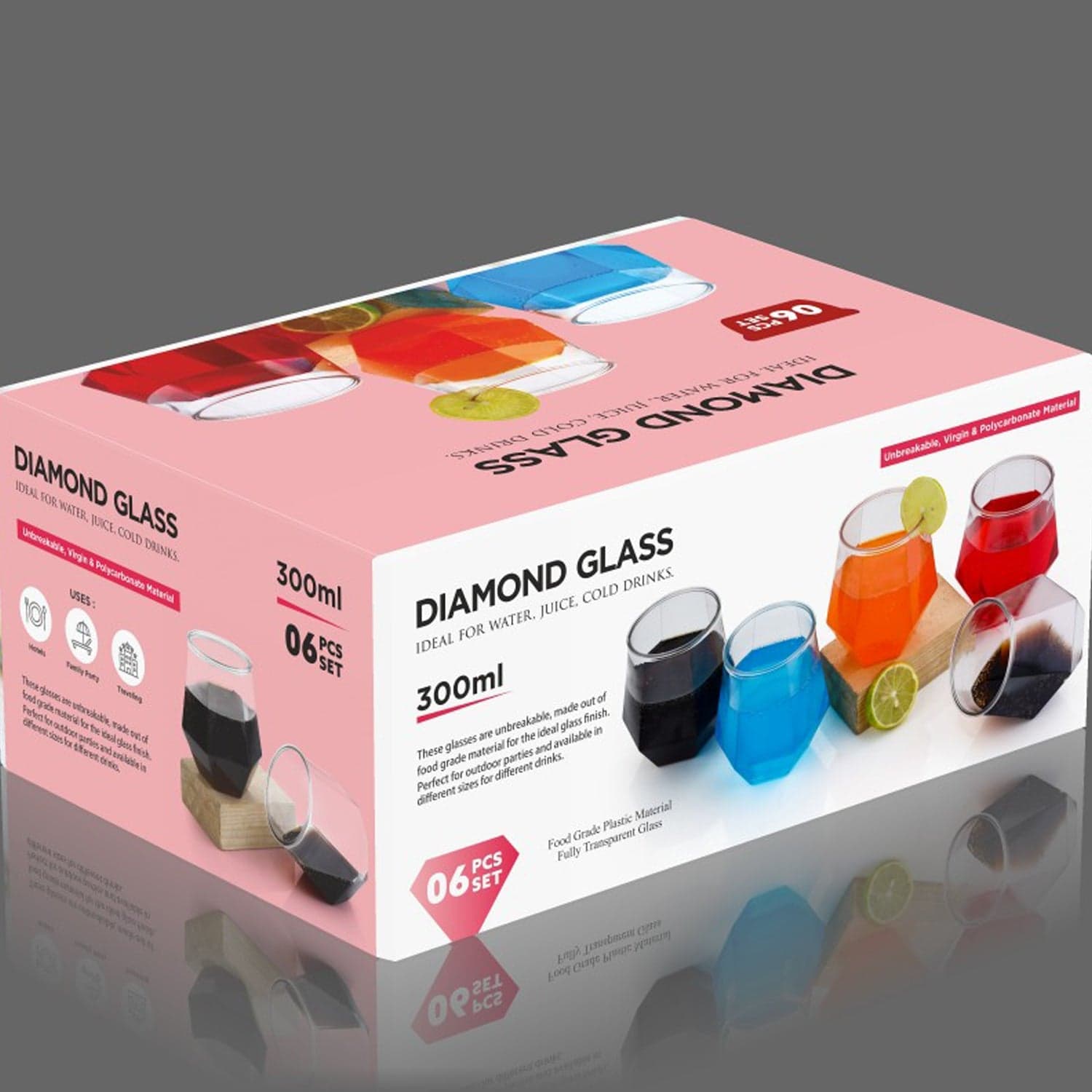 Premium Transparent Pilsner Glasses thumbnail 7