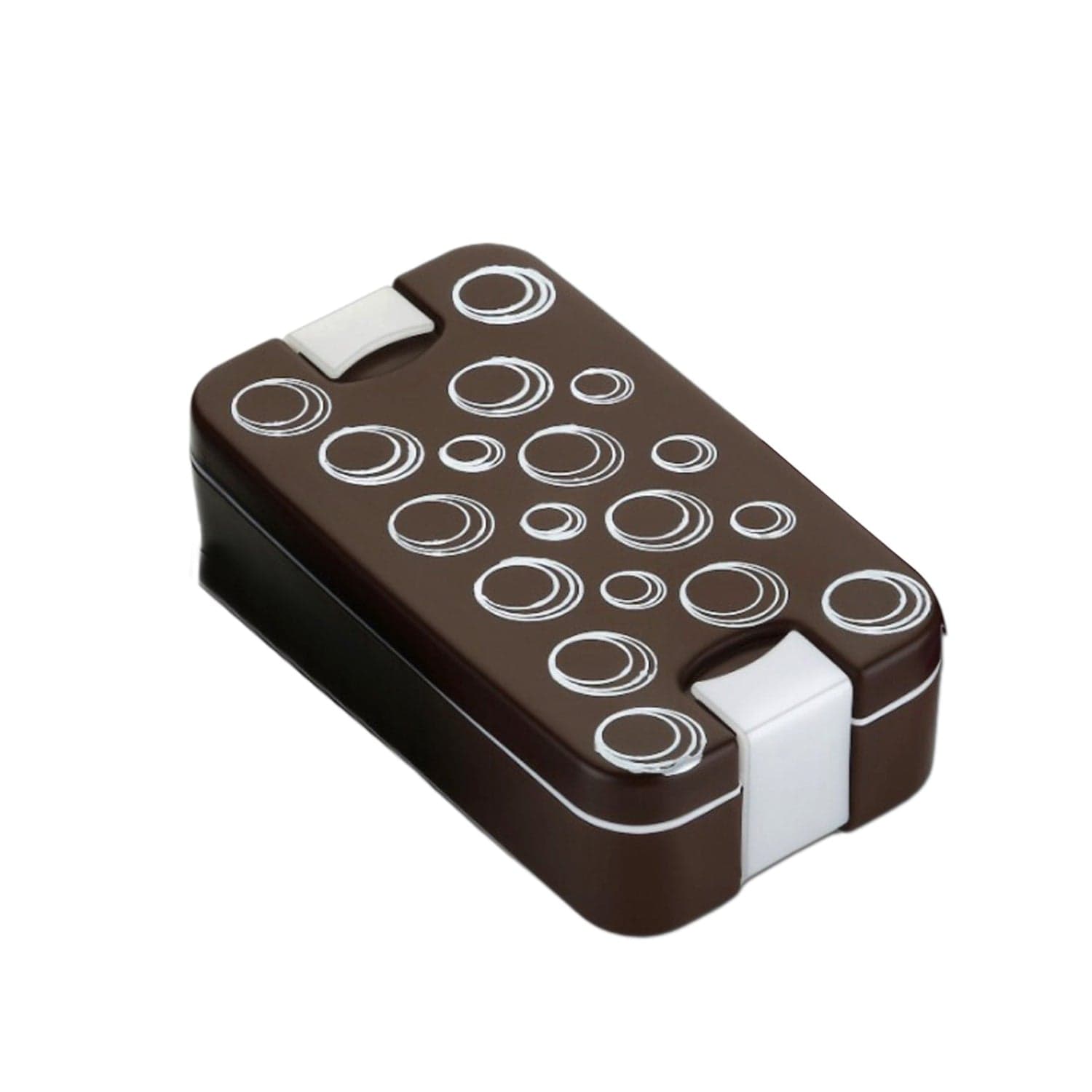 Airtight Lunch Box - 2 Compartment, Leak-Proof, Food-Grade Material, Modern Compact Design With Spoon thumbnail 5