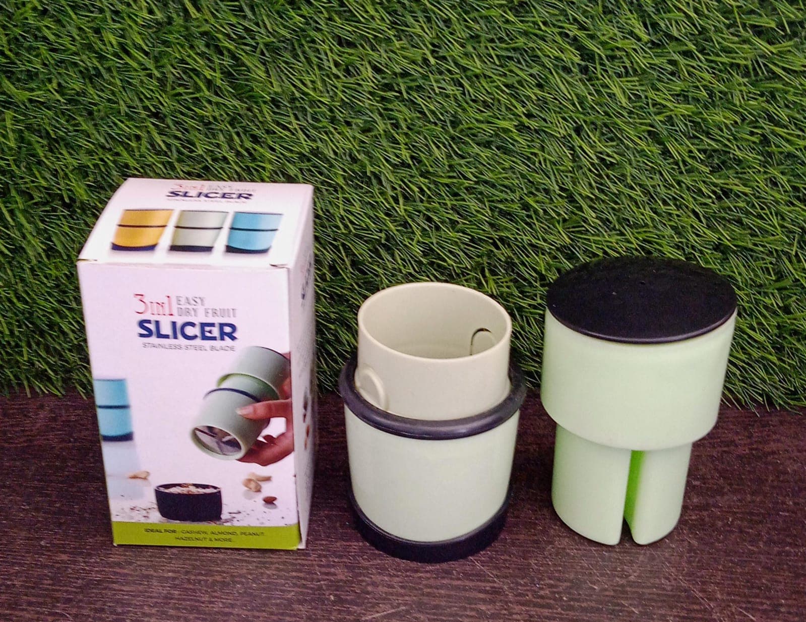 Plastic Dry Fruit And Paper Mill Grinder Slicer - 3-In-1 Blade For Chocolate And Butter thumbnail 9