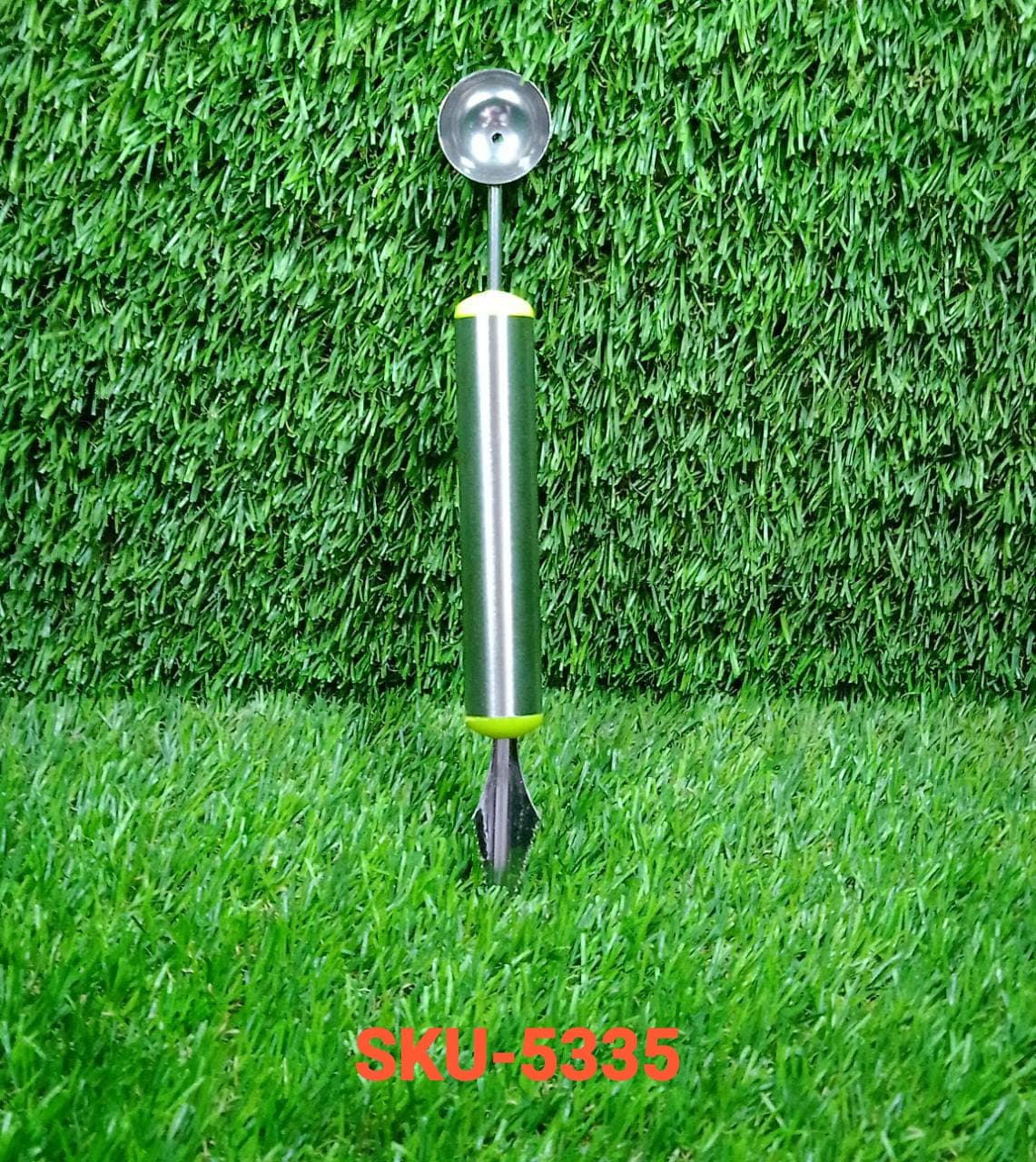 Multifunctional 2 in 1 Melon Baller - Stainless Steel Dig Scoop with Fruit Carving Knife. thumbnail 9
