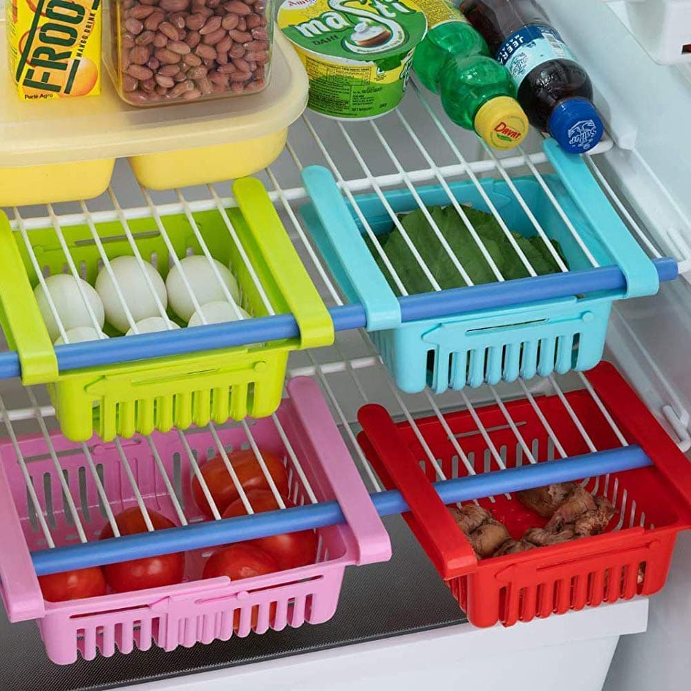 Virgin Freeze Storage Unbreakable Adjustable basket with Extra Storage thumbnail 4