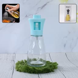 Oil Dispenser Bottle, Oil And Vinegar Cruet, Oil Sprayer Dispenser, Olive Oil Dispenser 170 Ml Mist Oil Spray Bottle For Cooking With Plastic