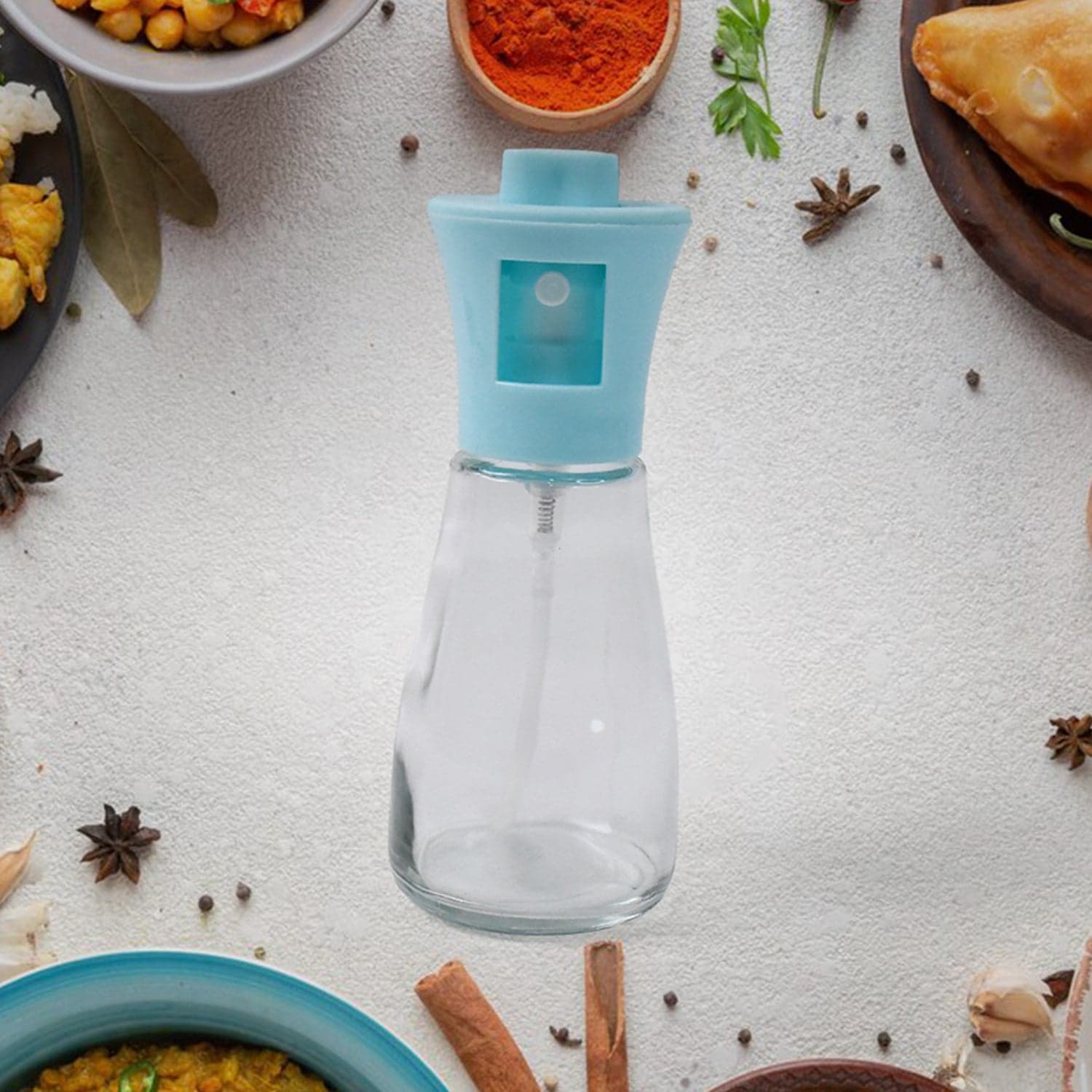 Oil Dispenser Bottle, Oil And Vinegar Cruet, Oil Sprayer Dispenser, Olive Oil Dispenser 170 Ml Mist Oil Spray Bottle For Cooking With Plastic thumbnail 6