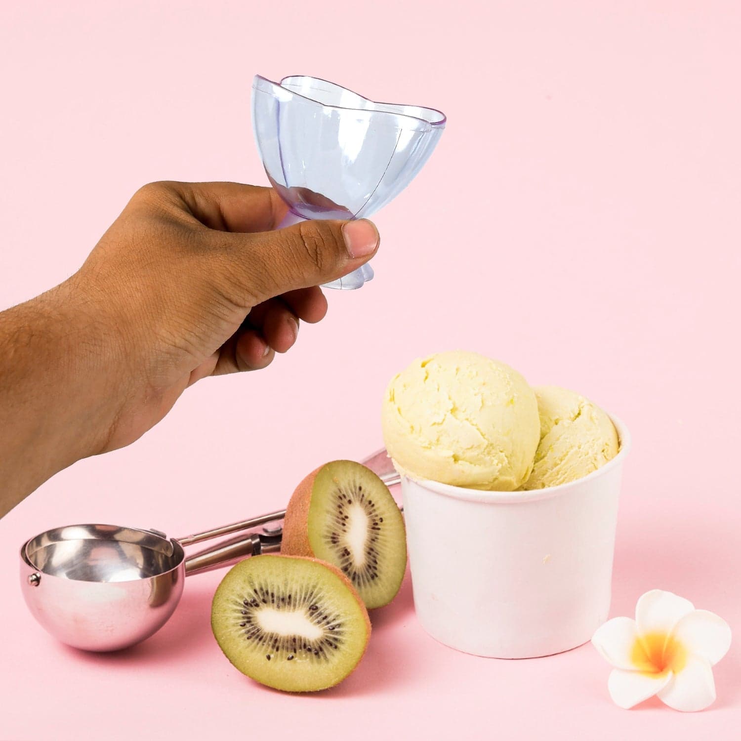 Serving Dessert Bowl Set - 6pcs Ice Cream, Salad, and Fruit Bowls (Brown Box) thumbnail 5