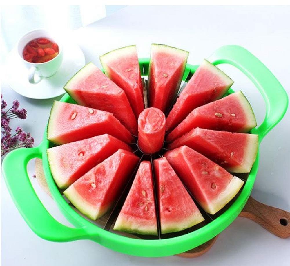 Watermelon Slicer Cutter Steel Fruit Perfect Corer Slicer Kitchen Tools thumbnail 3