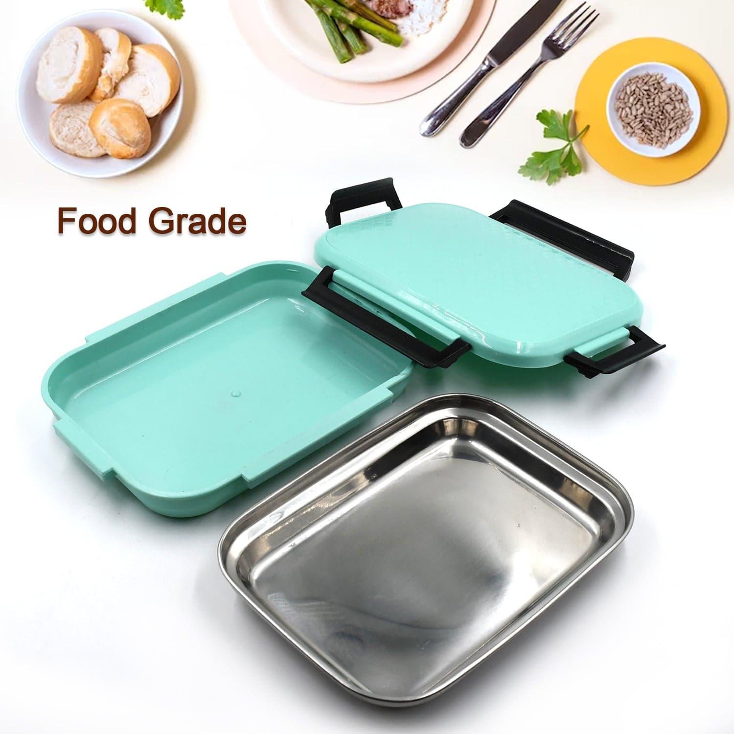 Leakproof Lunch Box Set: School & Outdoor Meals (Insulated) thumbnail 3