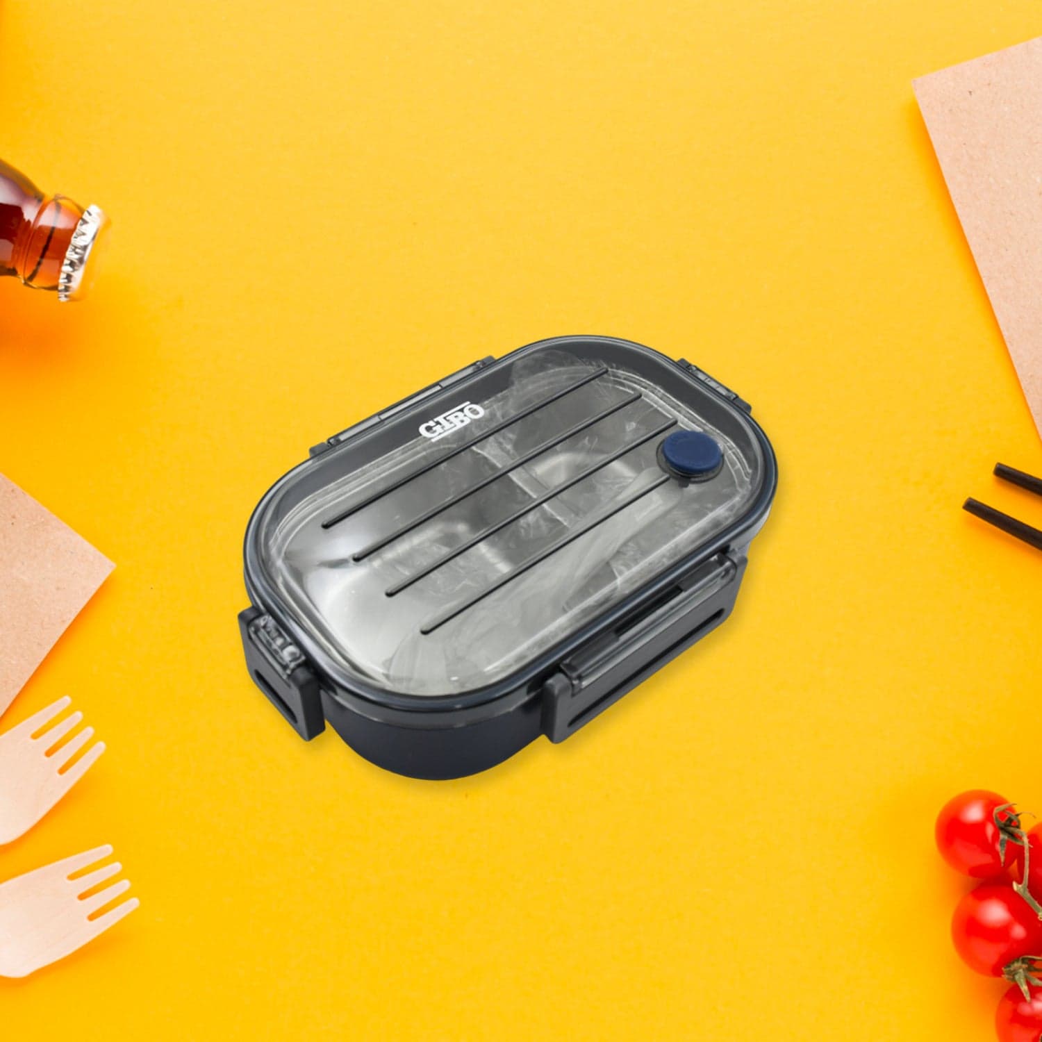 304 Stainless Steel Thermal Lunch Box Leakproof Food Storage Containers thumbnail 2