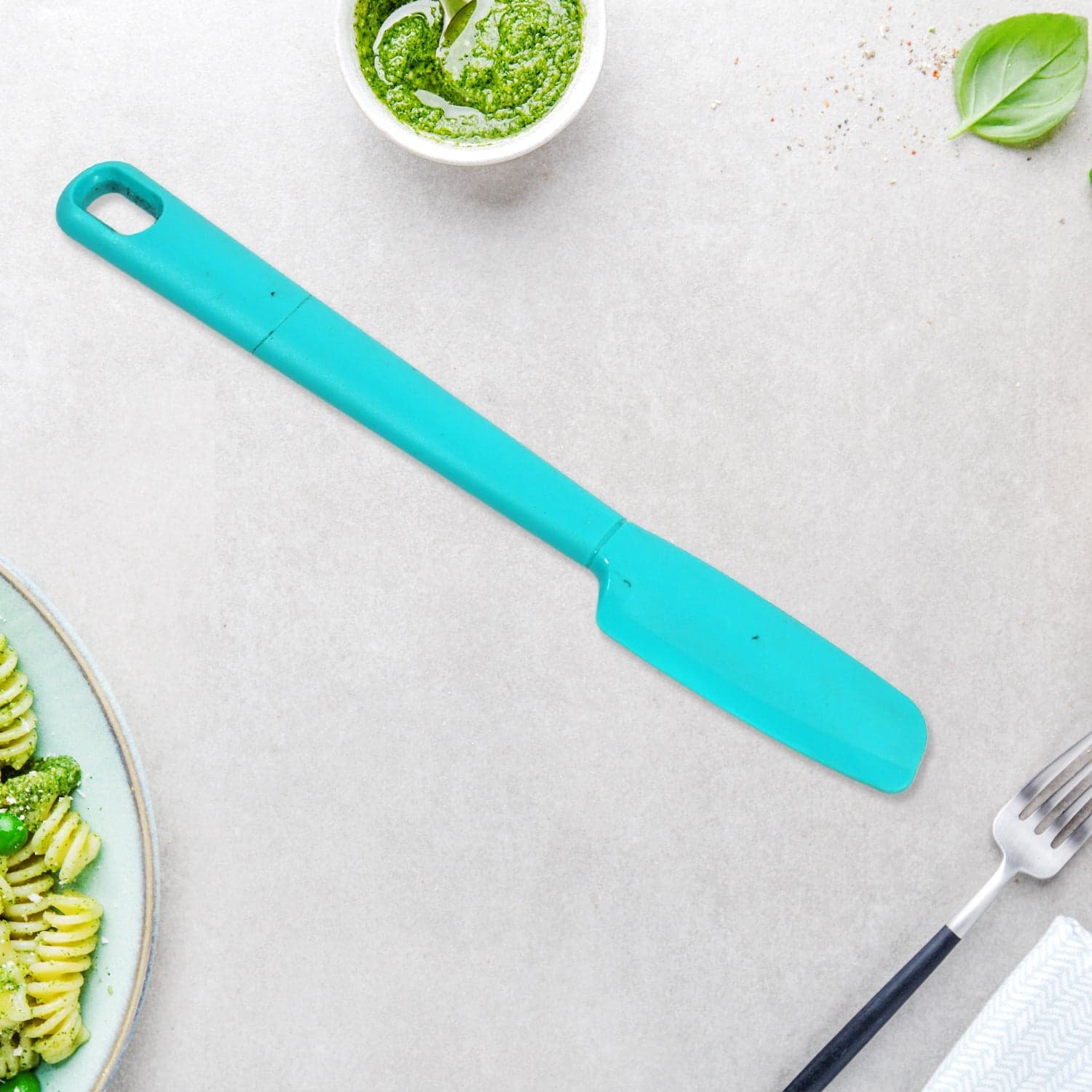 SILICON NON-STICK HEAT RESISTANT KITCHEN Spatula Butter Knife Non-Stick Flexible Rubber Scrapers thumbnail 2