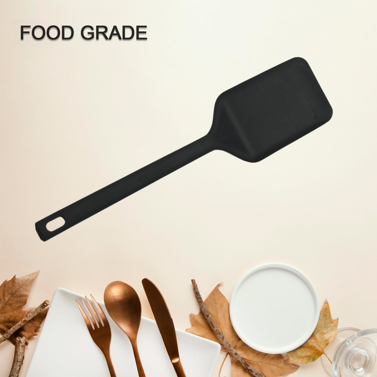 Cutlery Kitchen Set Dessert Serving Spatulas-Premium Nylon Turner and Flipper thumbnail 3