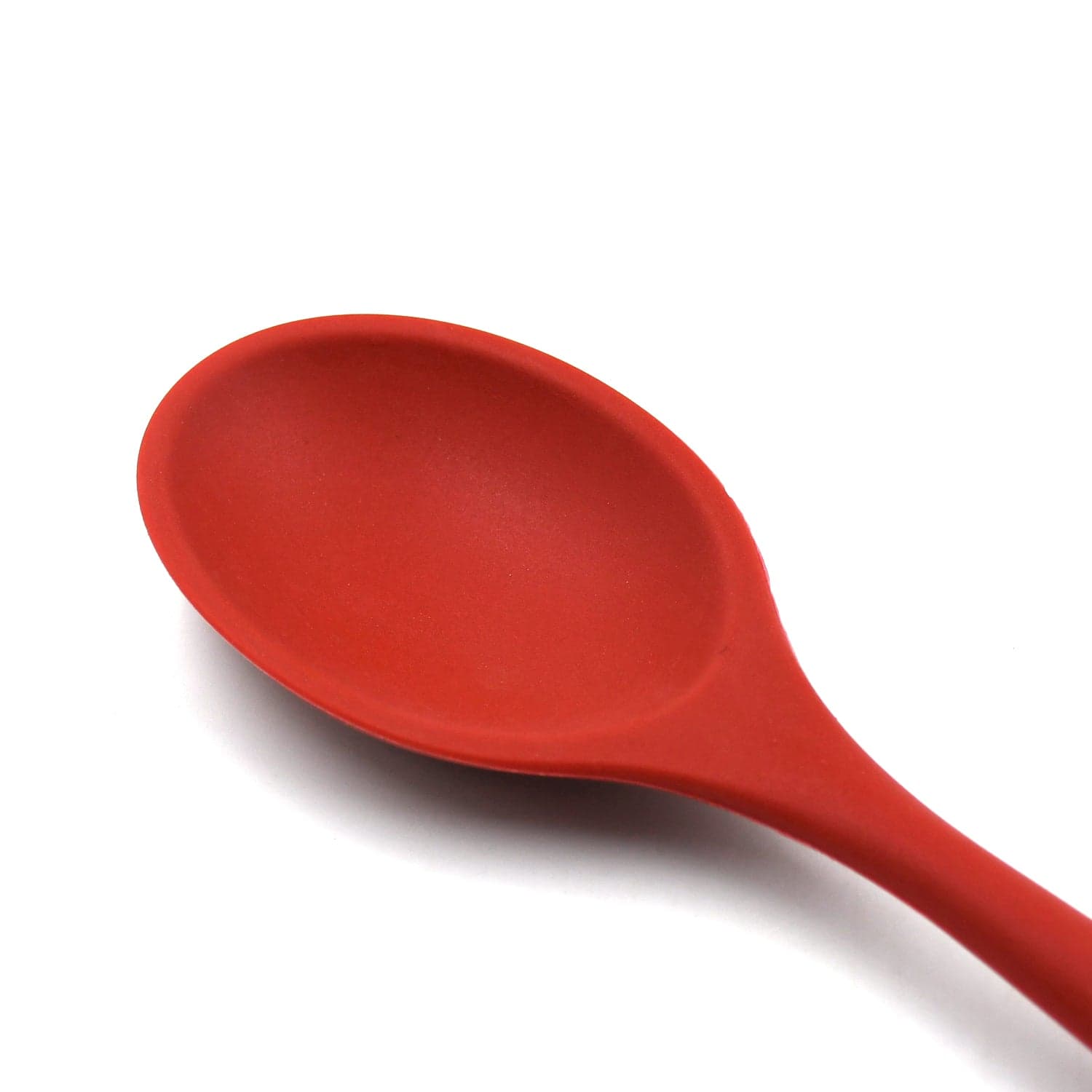 HEAT RESISTANT SILICONE BASTING SPOON NON-STICK SPOON HYGIENIC SOLID COATING COOKWARE KITCHEN TOOLS (27CM) thumbnail 5