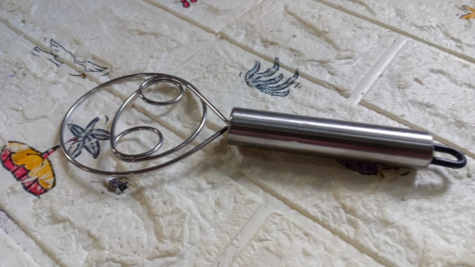 Dough Whisk Premium Stainless Steel Dutch Whisk & Dough Hand Mixer (1 Pc) thumbnail 7