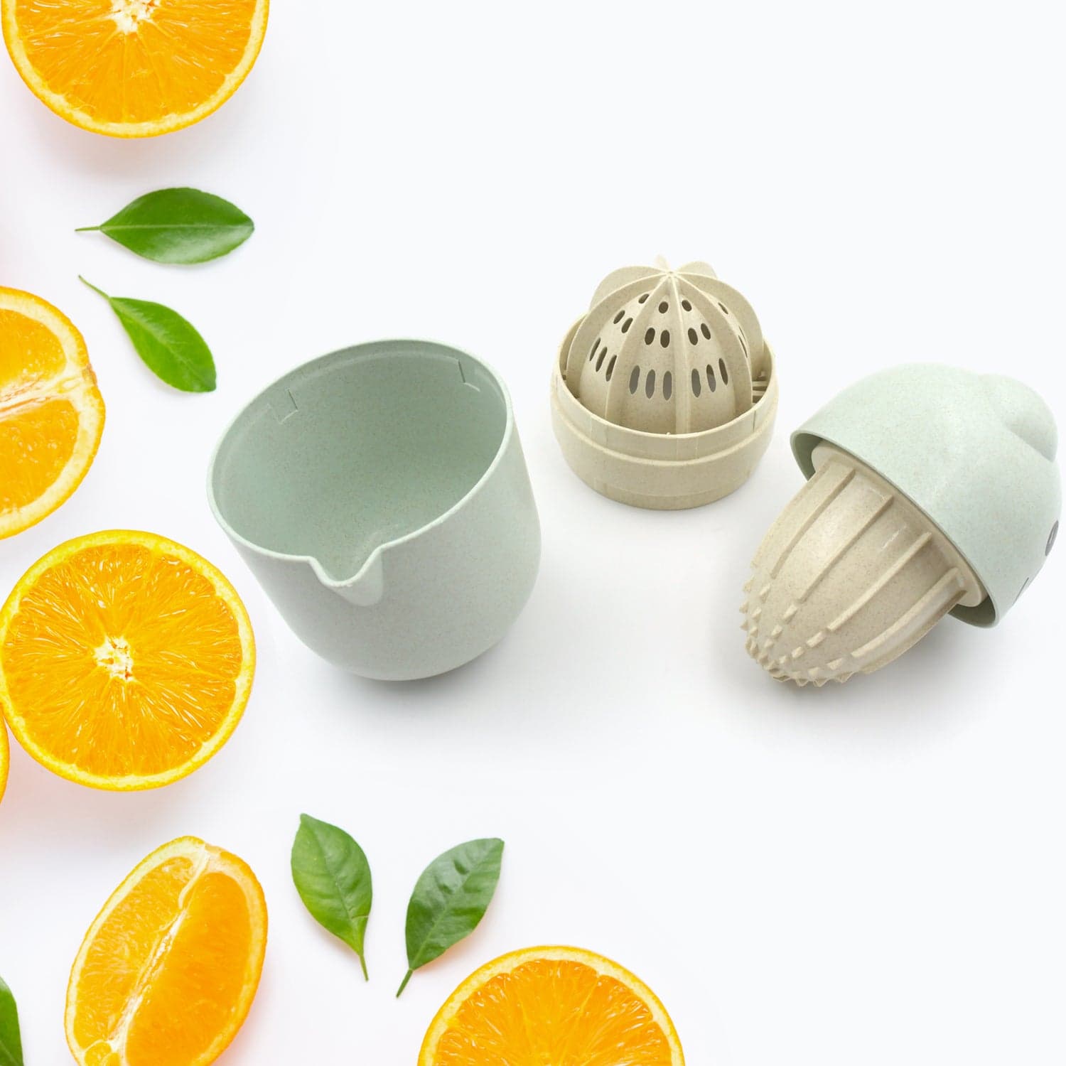 Manual Citrus Juicer (Portable & Food-Grade Plastic, 1 Pc thumbnail 3