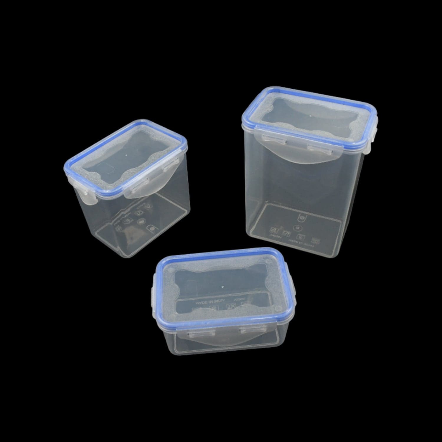 Kitchen Storage Container Set With Food Grade Plastic And Air Seal Lock Lid For Storage Of Grocery thumbnail 7