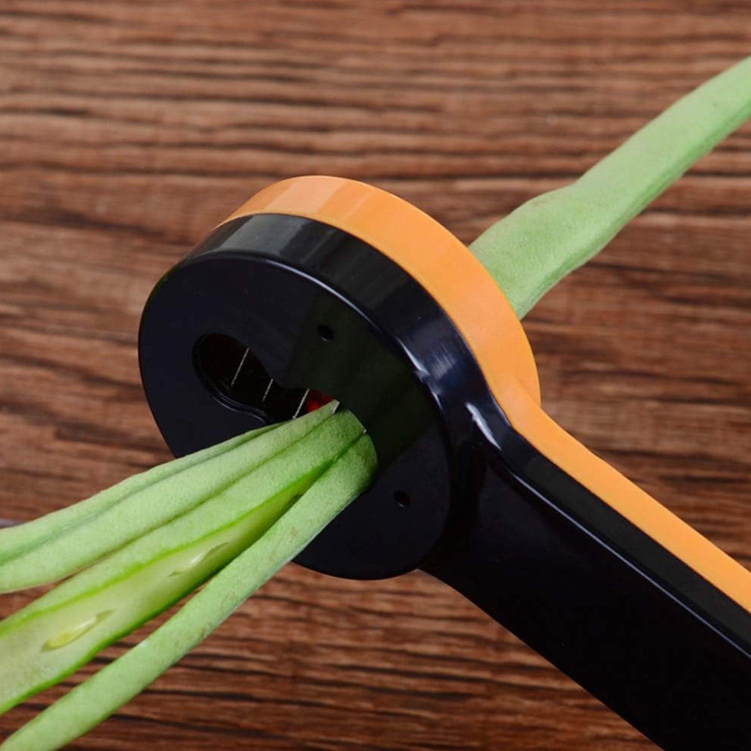 Bean Slicer Cutter Stringer Remover (1Pc) thumbnail 1